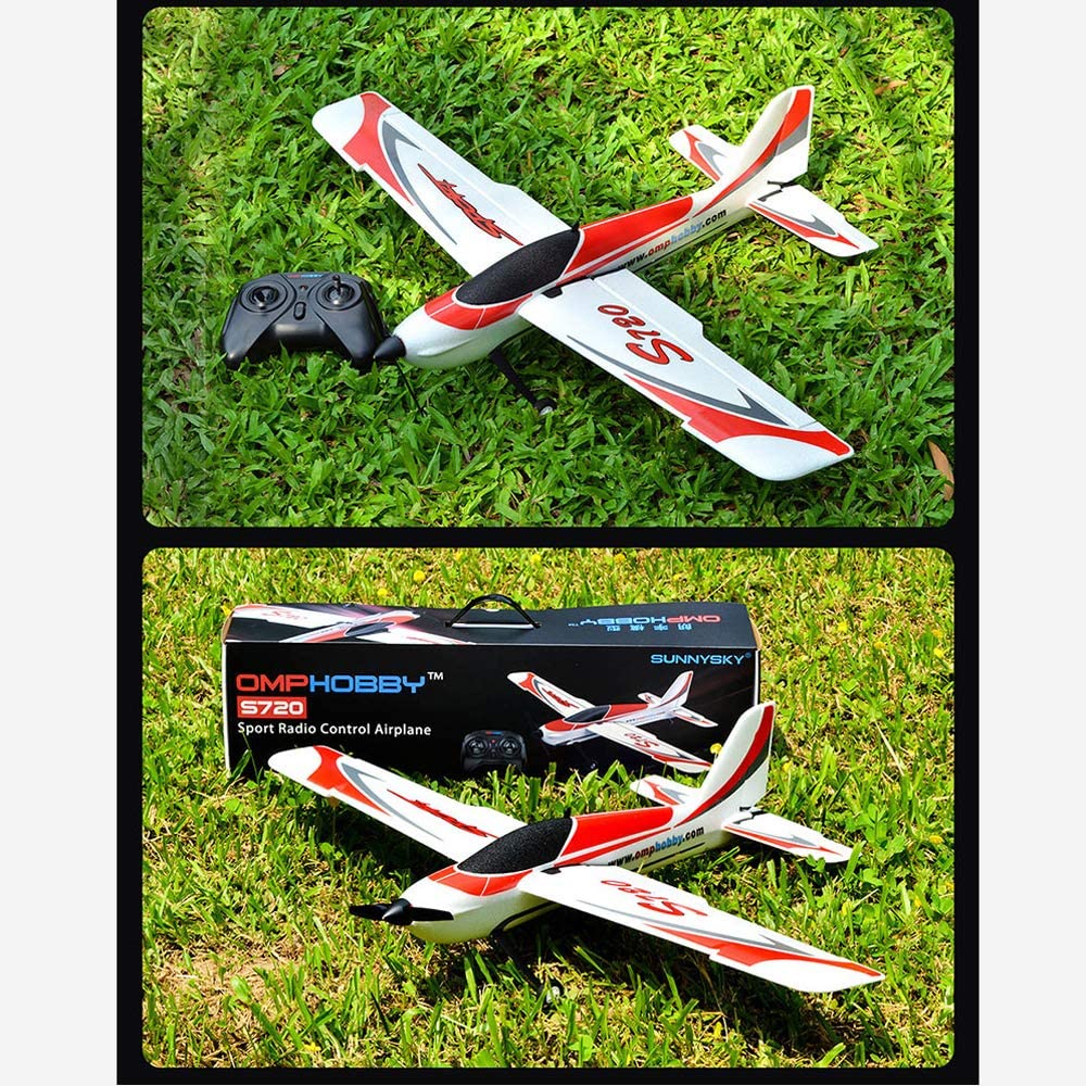Motore brushless per Aereo telecomandato RC, Aereo radiocomandato a 2,4 GHz con stabilizzatore giroscopico a 6 Assi, eccellenti Prestazioni dell'aliante per Principianti