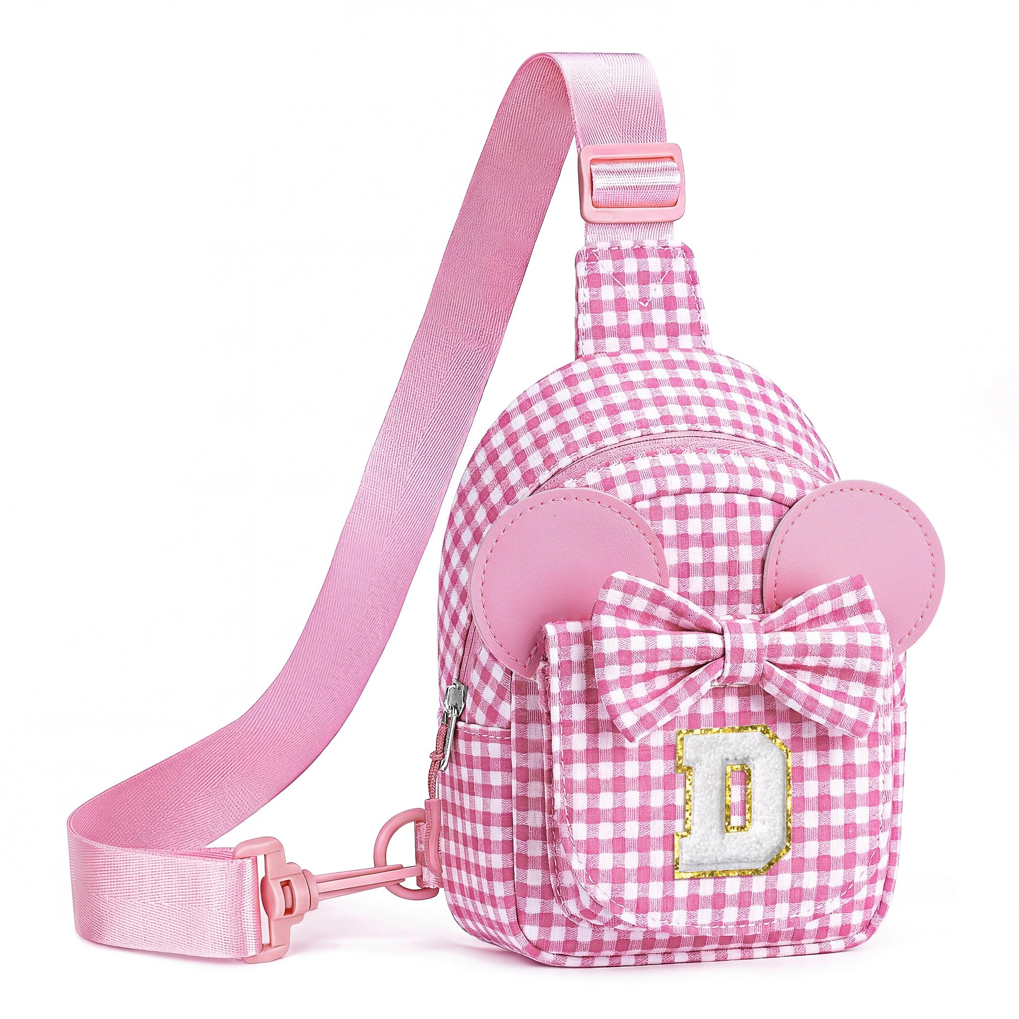 Anoup Pink Purse Sling Bag for Girls Birthday Gifts for Kids, Pink D