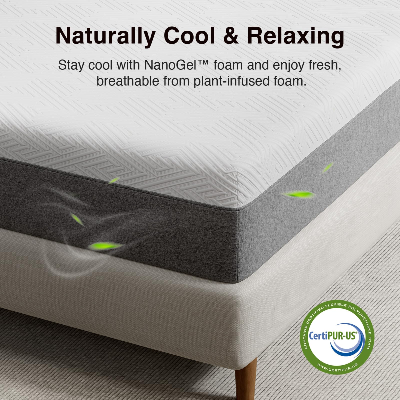 Best Mattress in a Box Under $300 in 2026 (That Don't Feel Cheap) 3 Novilla 8 Inch Queen Memory Foam Mattress in a Box — product photo