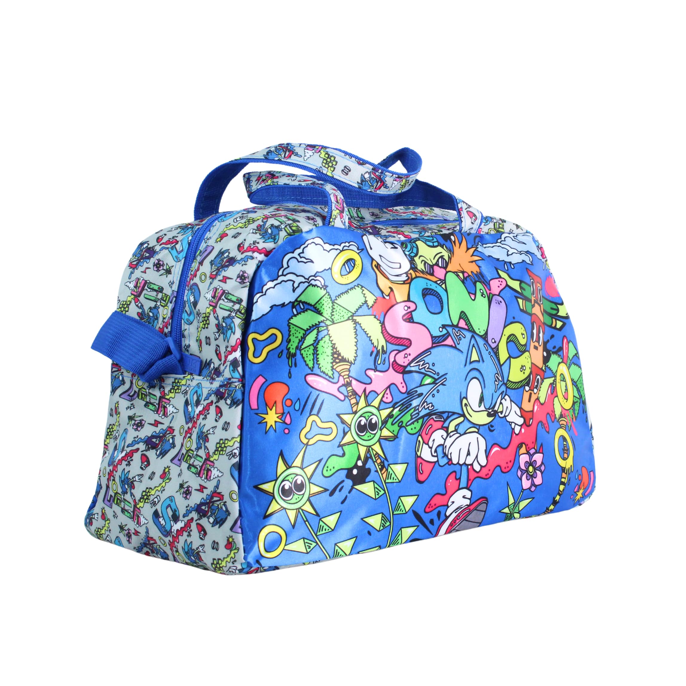 Sonic The Hedgehog Sports Bag, Gym Bag for Children, Luggage Bag, Accessories Gift for Children, multicoloured, Classic