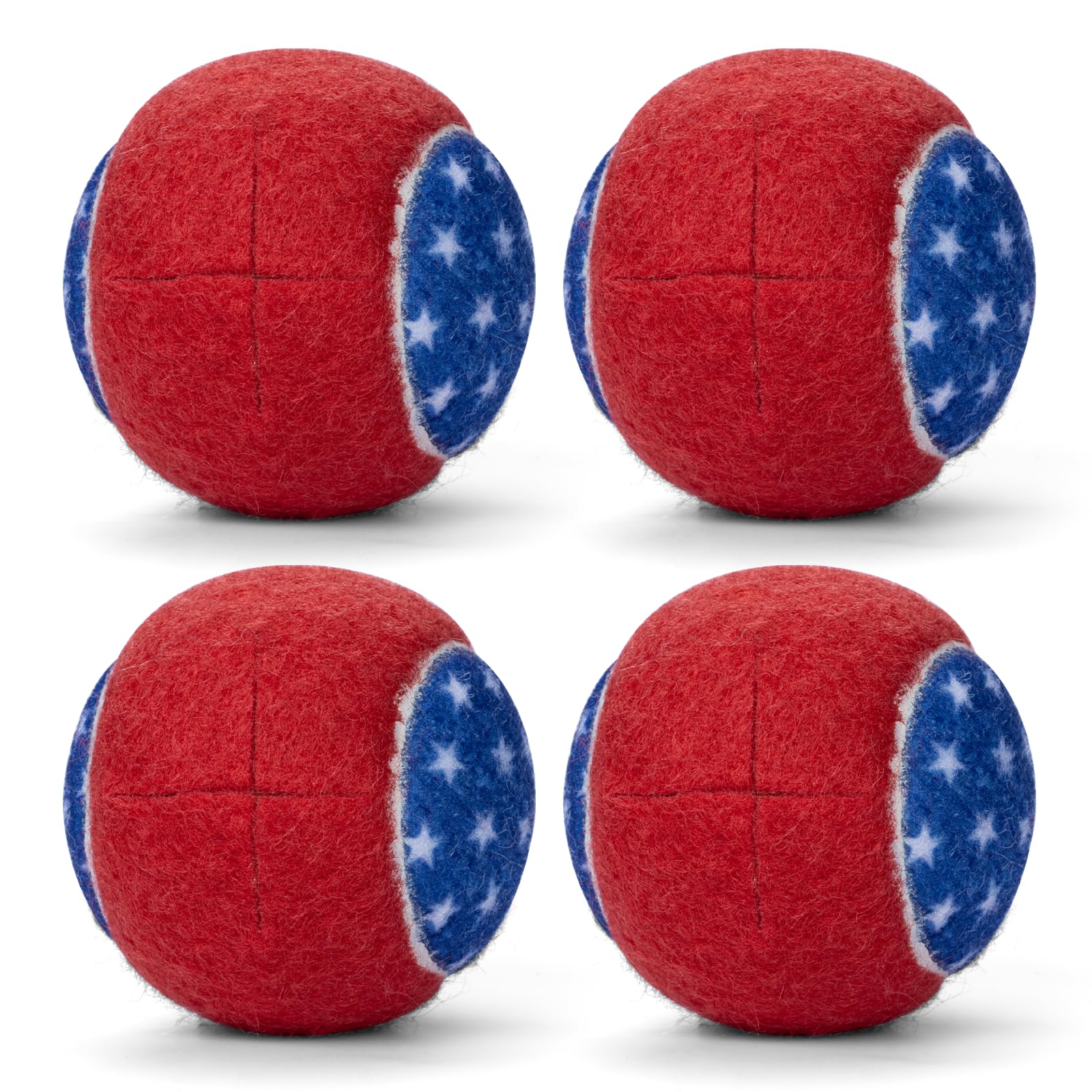 ANCKNE Walker Tennis Balls Precut Tennis Balls for Walkers 4PCS Walkers Legs Universal Precut Glide Balls, Heavy Duty Long Lasting Felt Pad Glide Coverings for Furniture Legs and Floor Protection