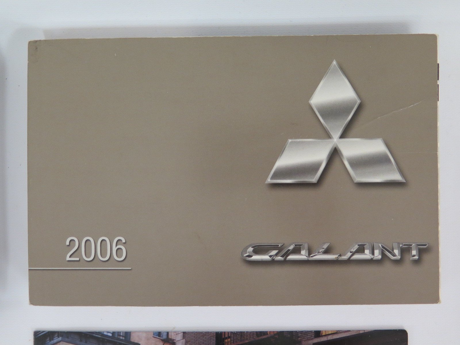 2006 Mitsubishi Galant owners manual