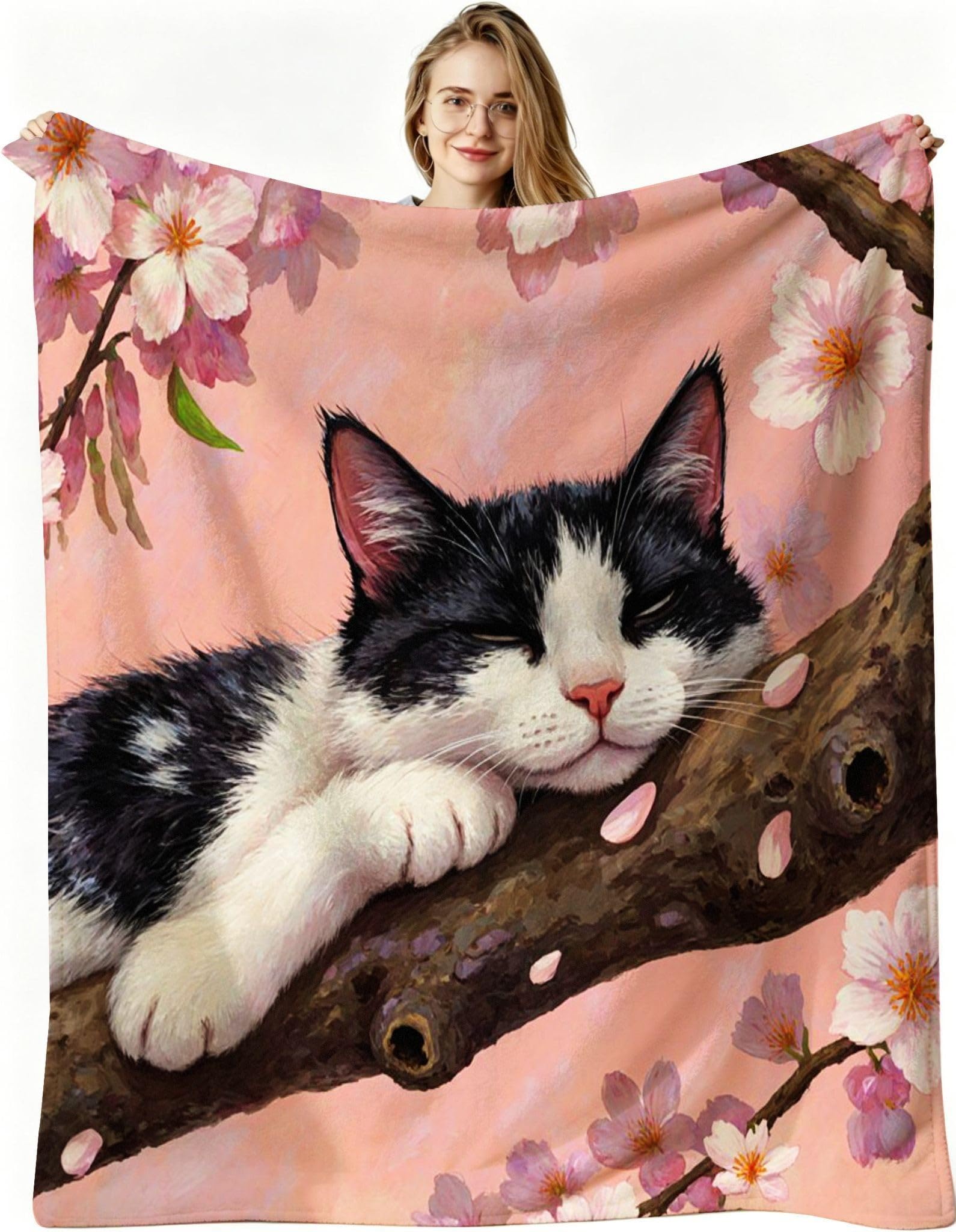 Couverture polaire 180x220 rose pour des soirées cocooning et un lit Queen Size douillet