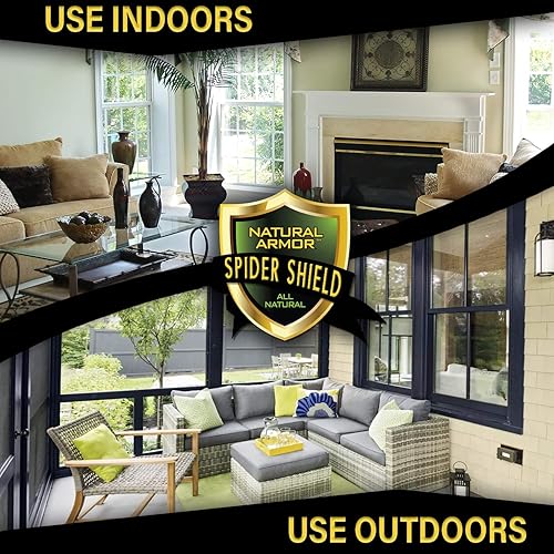 Miniatura 7 de Spray repelente y asesino de arañas, potente formulación de menta mata y repele todo tipo de arañas y funciona mejor que los trucos ultrasónicos,
