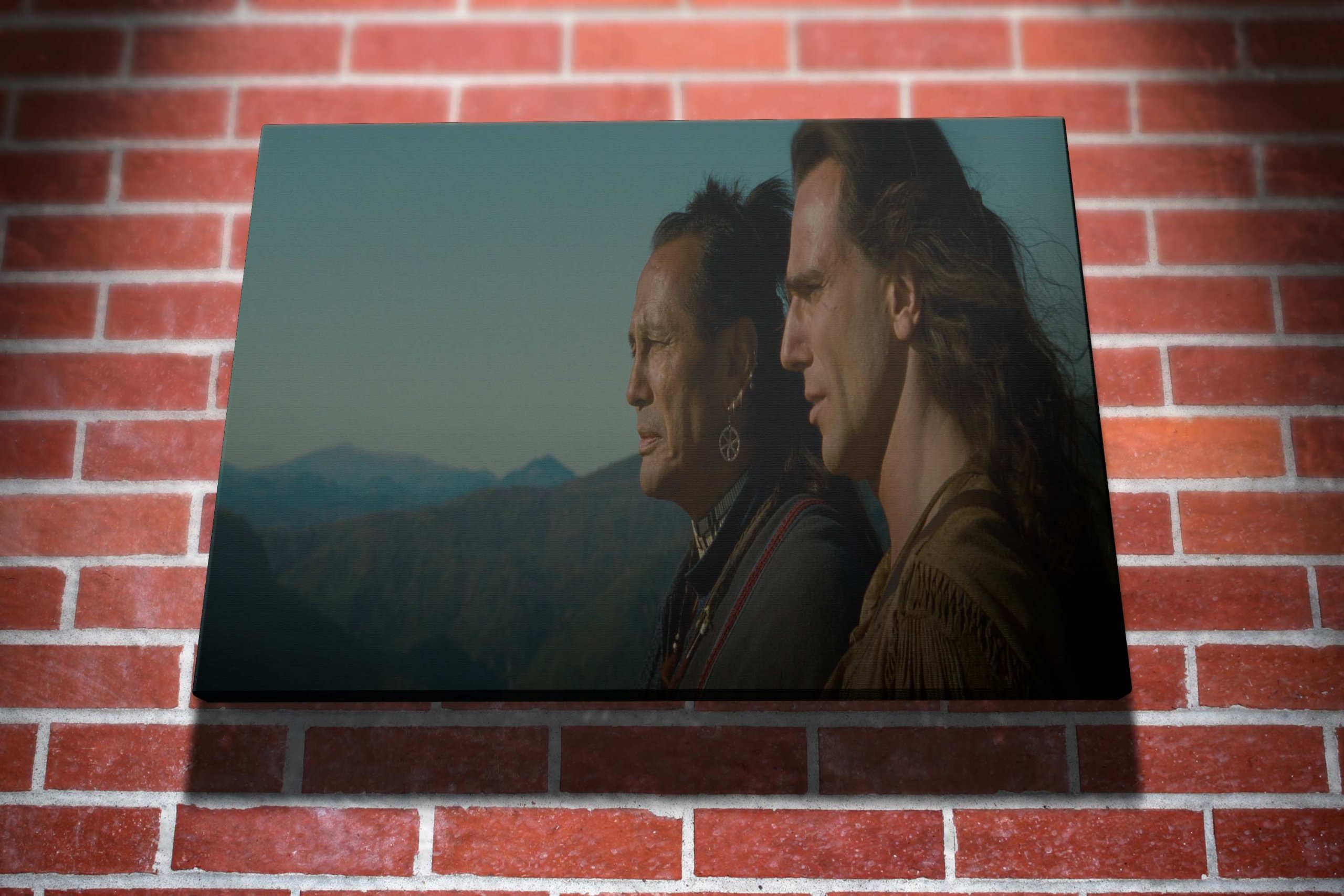 I Art Box The Last Of The Mohicans Hollywood Movie Gallery Framed Canvas Art Picture Print