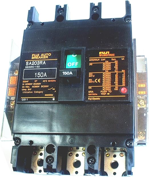 Amazon Co Jp Sa3ra 富士電機 3相 150a オートブレーカ アラームスイッチ トリップ付 1 Diy 工具 ガーデン Amazon Co Jp Sa3ra 富士電機 3相 150a オートブレーカ アラームスイッチ トリップ付 1 Diy 工具 ガーデン