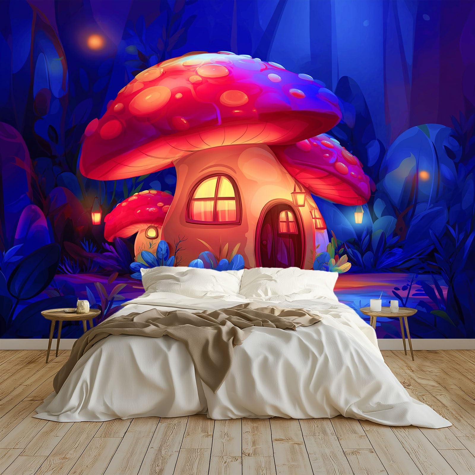 Carta da parati murale per soggiorno, 500 x 280 cm, motivo architettura onirica, poster da parete in tessuto non tessuto, per camera da letto moderna per camera dei bambini, sfondo TV, decorazione da