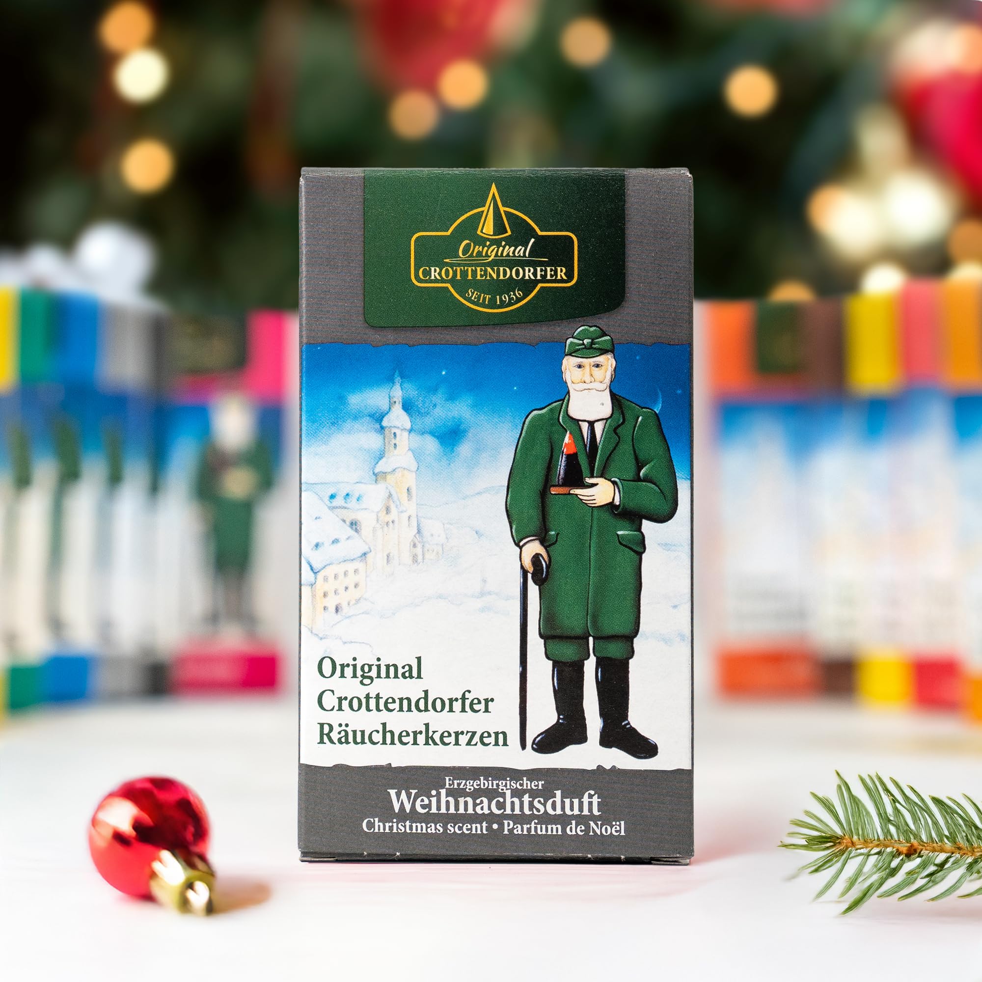 Crottendorfer Incense - Christmassy Scent (Erzgebirge), Pack of 24