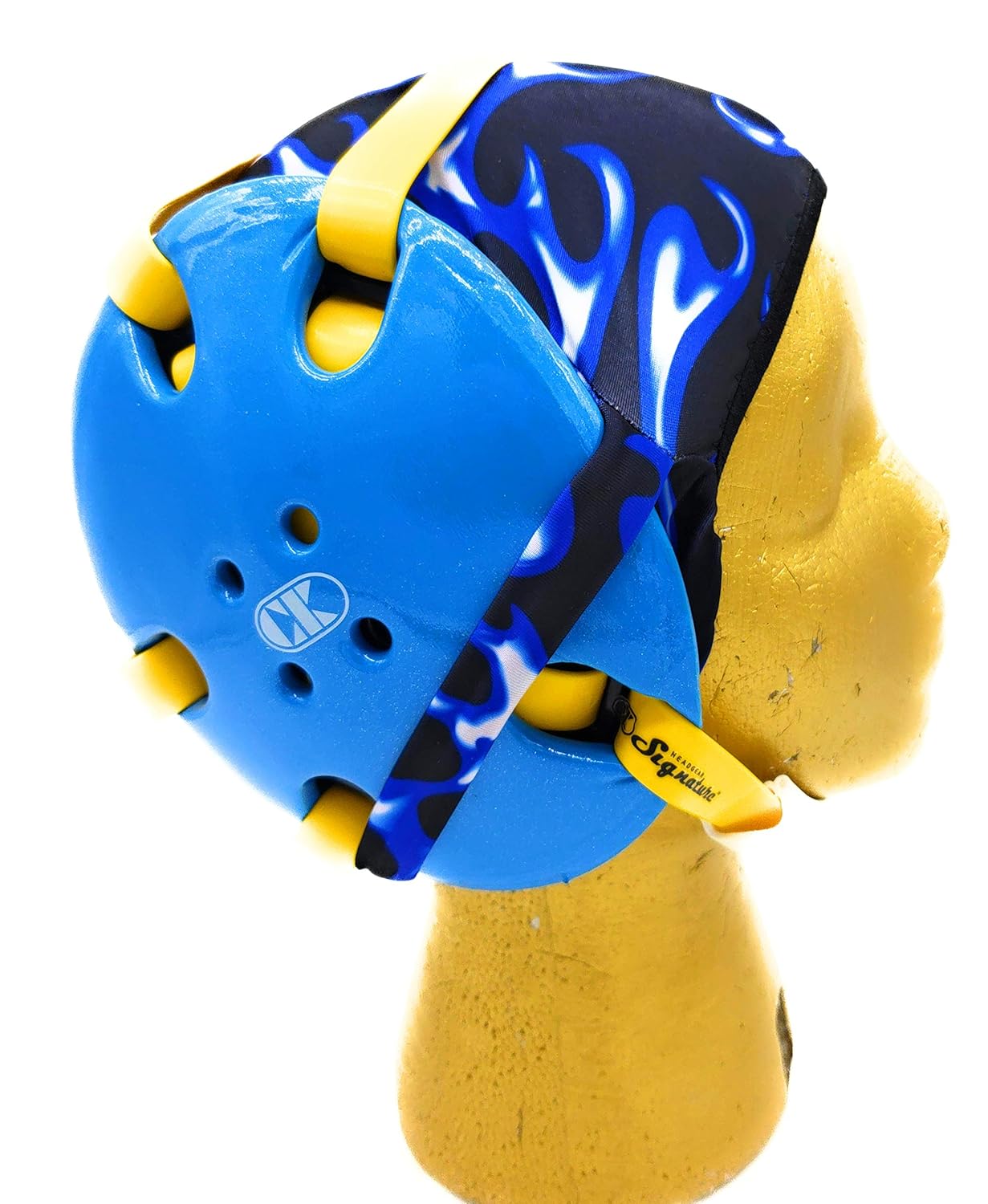 Wrestling Hair Cap Under the Headgear 4 Strap Style