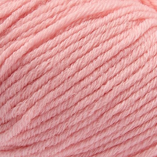 Miniatura 2 de GISIMO 100% lana merino, hilo lujoso y suave de 6 capas para tejer a mano y ganchillo, 1.76 onzas1.76 oz, 127 yardas380.6 ft (beige, 3 bolas)