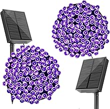 SOLARBABY 2 String Lights Outdoor Solar, 20 m 200 LED Solar Lights Outdoor Garden, Solar String Lights 8 Modes IP65 Christmas Lights Outdoor Decoration for Outdoor Indoor Party