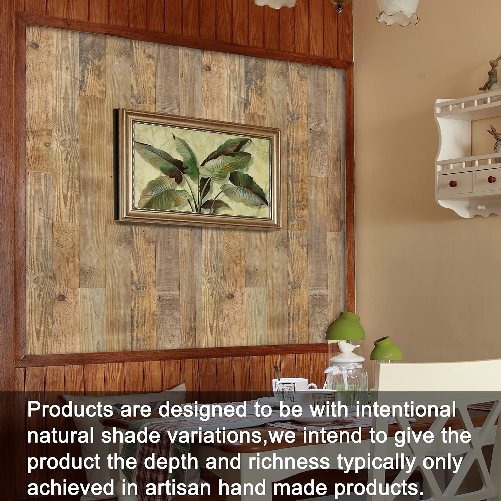 Buy Colamo Sample Peel and Stick Reclaimed Wood Wall Panels,RV