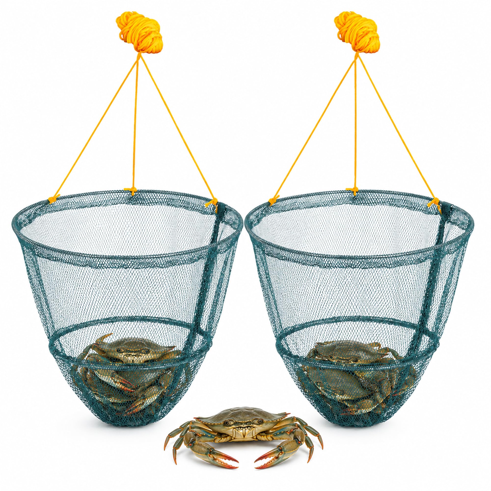 crab net fishing tips Hillington Set of 2 Drop Color:Yellow Twister price_change_25_08_10Per Saltwater Spinning Daiwa Bg