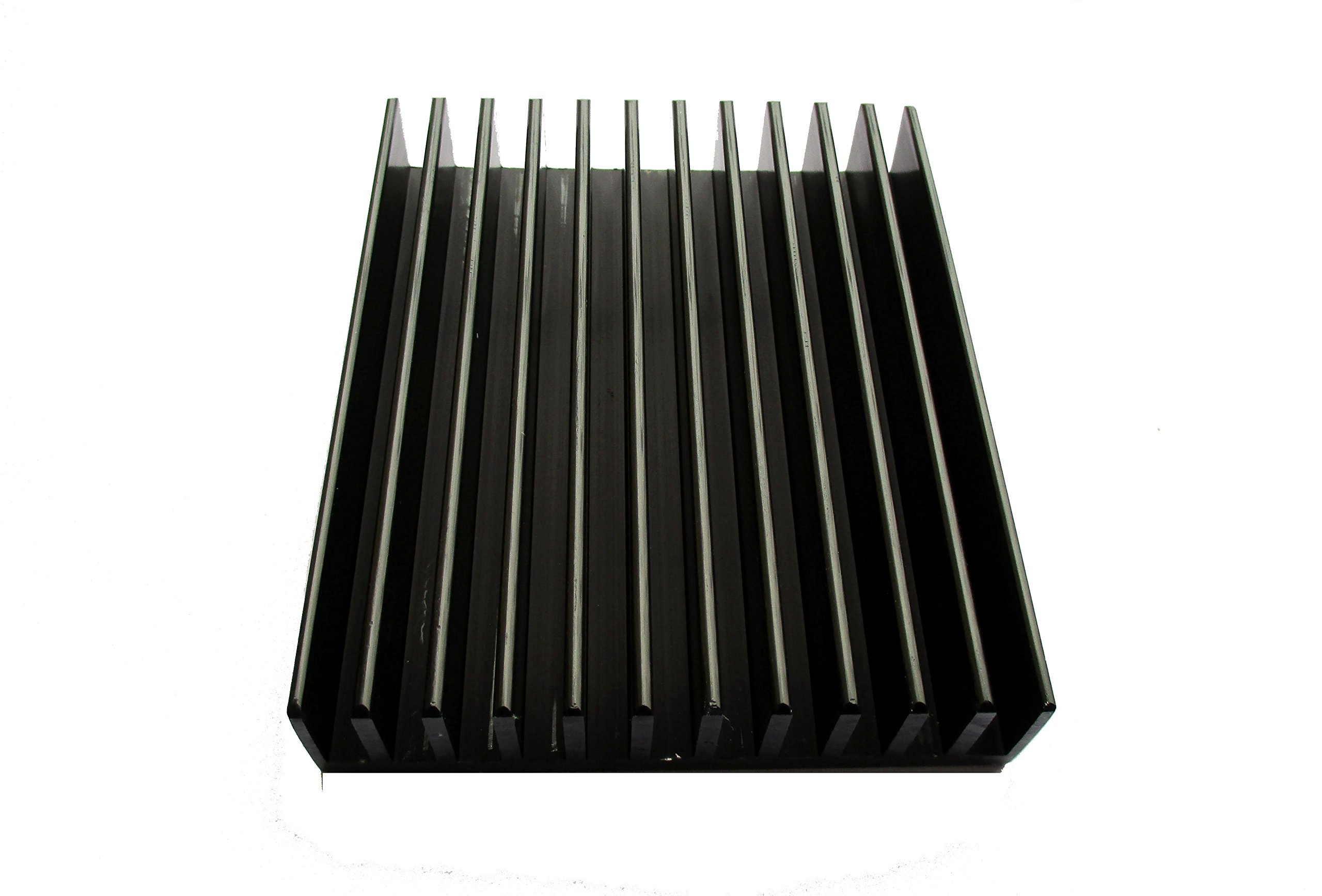 Diycomponents Aluminium Heatsink 82X100X 20mm for Cooling LED, IC, Regulator, Transistor and More(Black) (B06XC113LM) Amazon Price History, Amazon Price Tracker