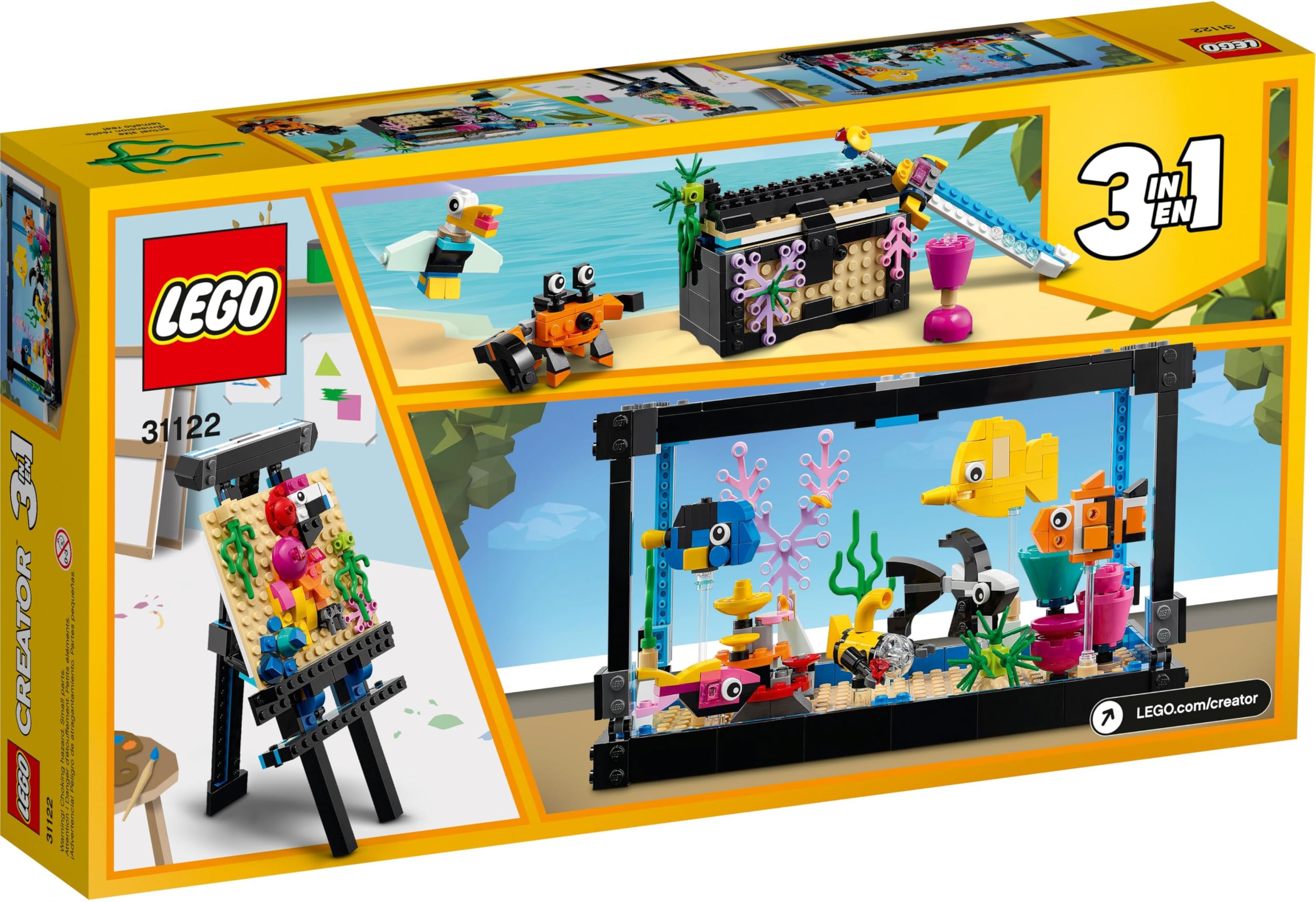 Lego creator 31122 acquario