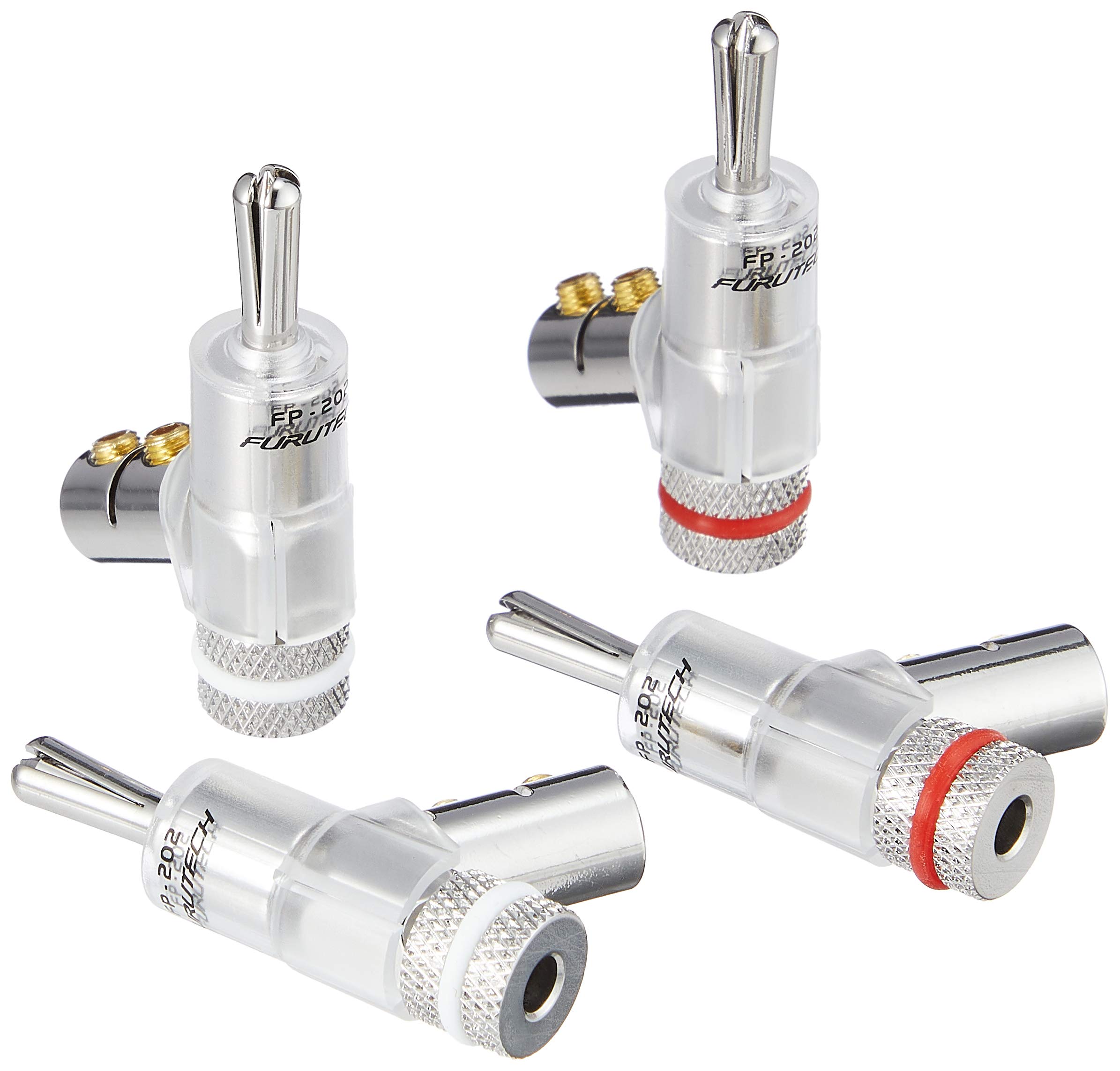 Amazon | FURUTECH ADL ハイエンドグレード バナナプラグ 24k金メッキ  