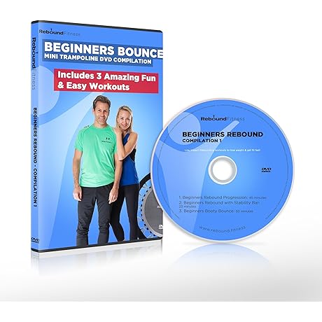 Beginners Bounce Mini Trampoline Exercise DVD Compilation