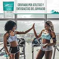 Vista 3 de Baño de aceite de árbol de té para pies con sal de Epsom, ayuda a desaparecer el hongo de las uñas de los pies, pies de atleta y el mal olor de pies