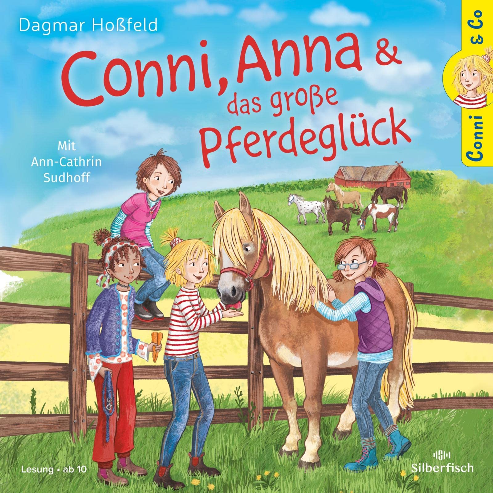Conni & Co 18: Conni, Anna und das große Pferdeglück: 2 CDs (18)