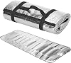 GEEZY Foil Camping Mat with Foam – Lightweight, Foldable & Portable Thermal Sleeping Pad with Buckles – Aluminium Camping Roll Mat for Trekking, Hiking, Picnics & Beach Trips