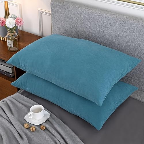 Miniatura 2 de Xeichom Juego de 2 fundas de almohada de microfibra de tamaño estándar, fundas de almohada suaves y transpirables con cremallera para niños, regalos