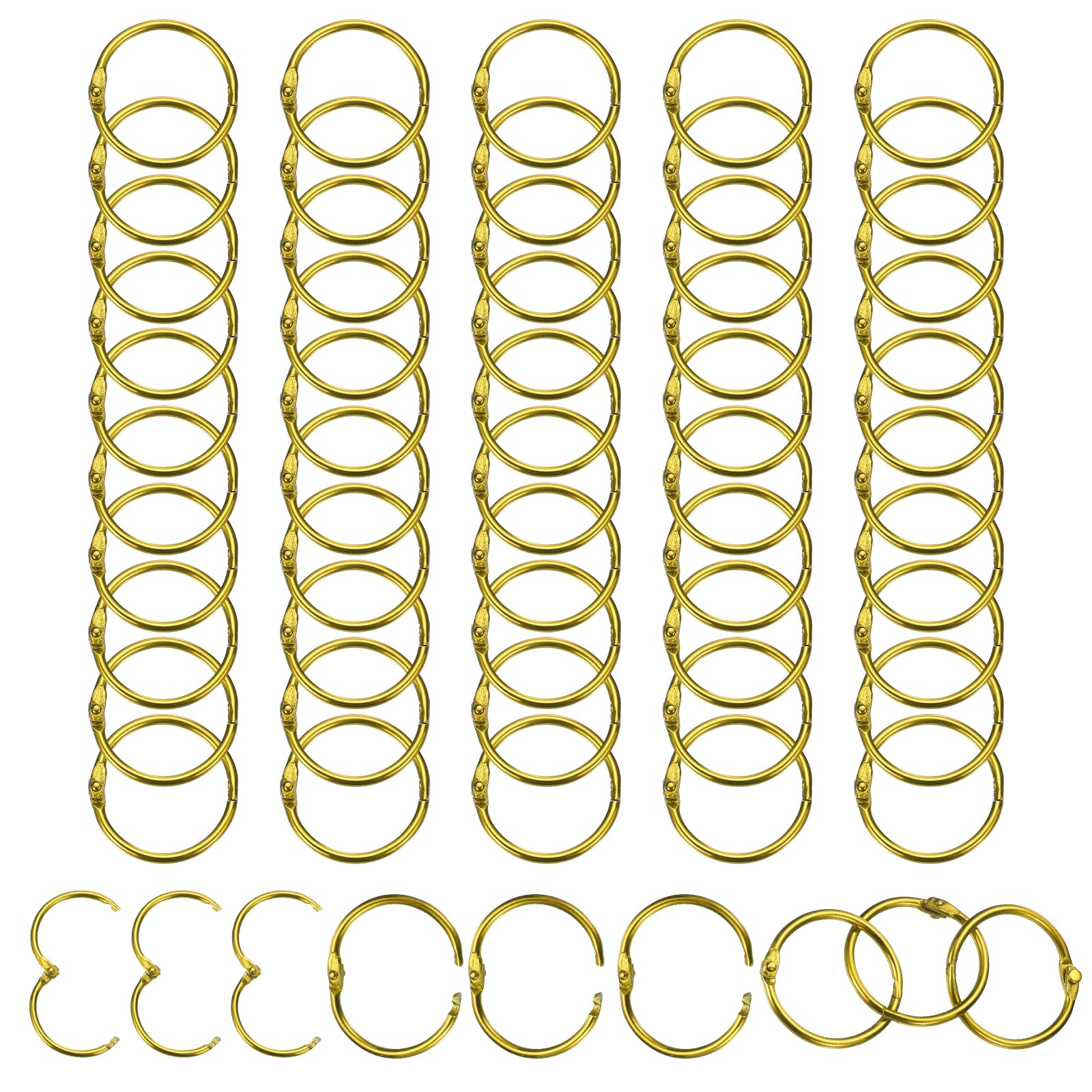 PATIKIL 1" Loose Leaf Binder Rings