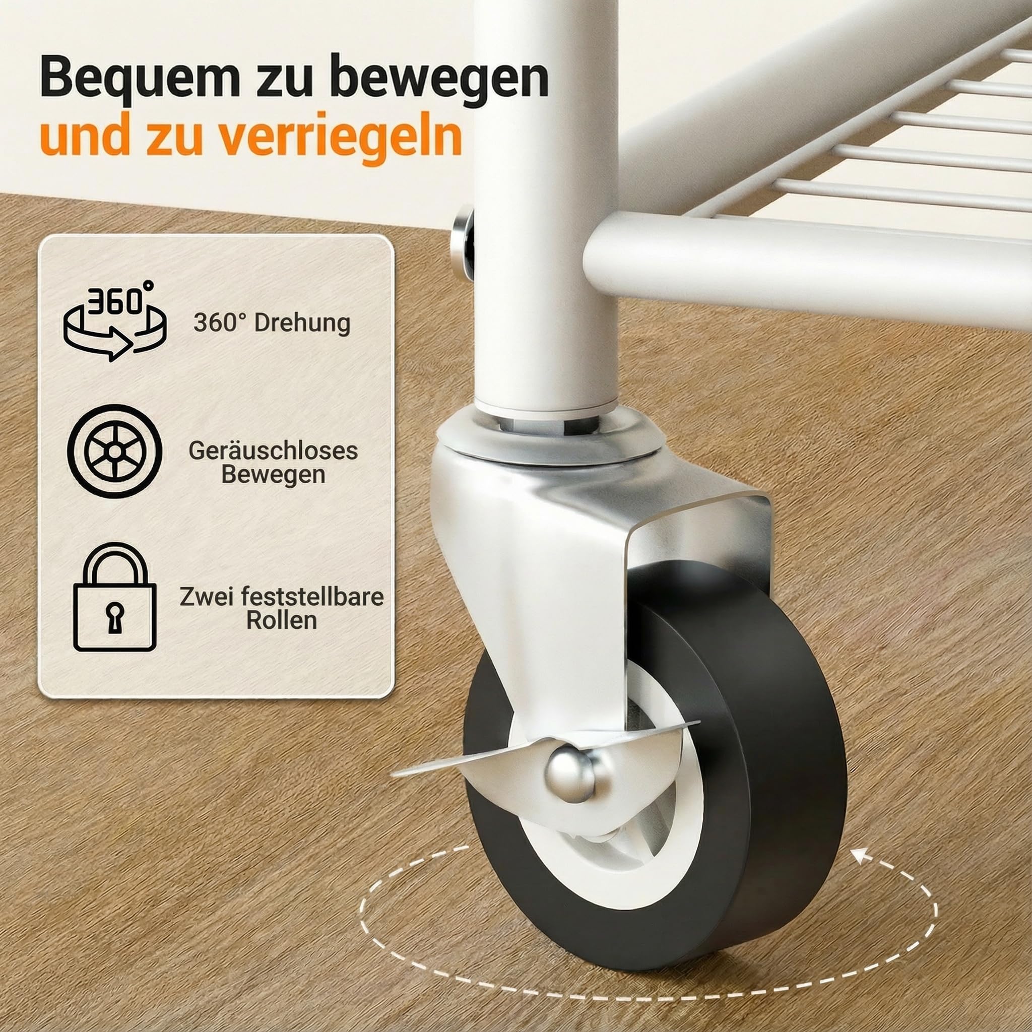 MISSLO Perchero pequeño con rejilla de almacenamiento, perchero estable con ruedas, de metal estrecho para ropa, zapatos, dormitorio, móvil, color blanco