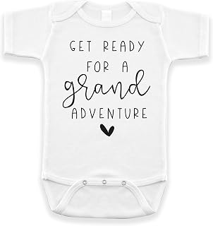 Pregnancy Announcement For Grandparents Get Ready for a Grand Adventure Infant Bodysuit