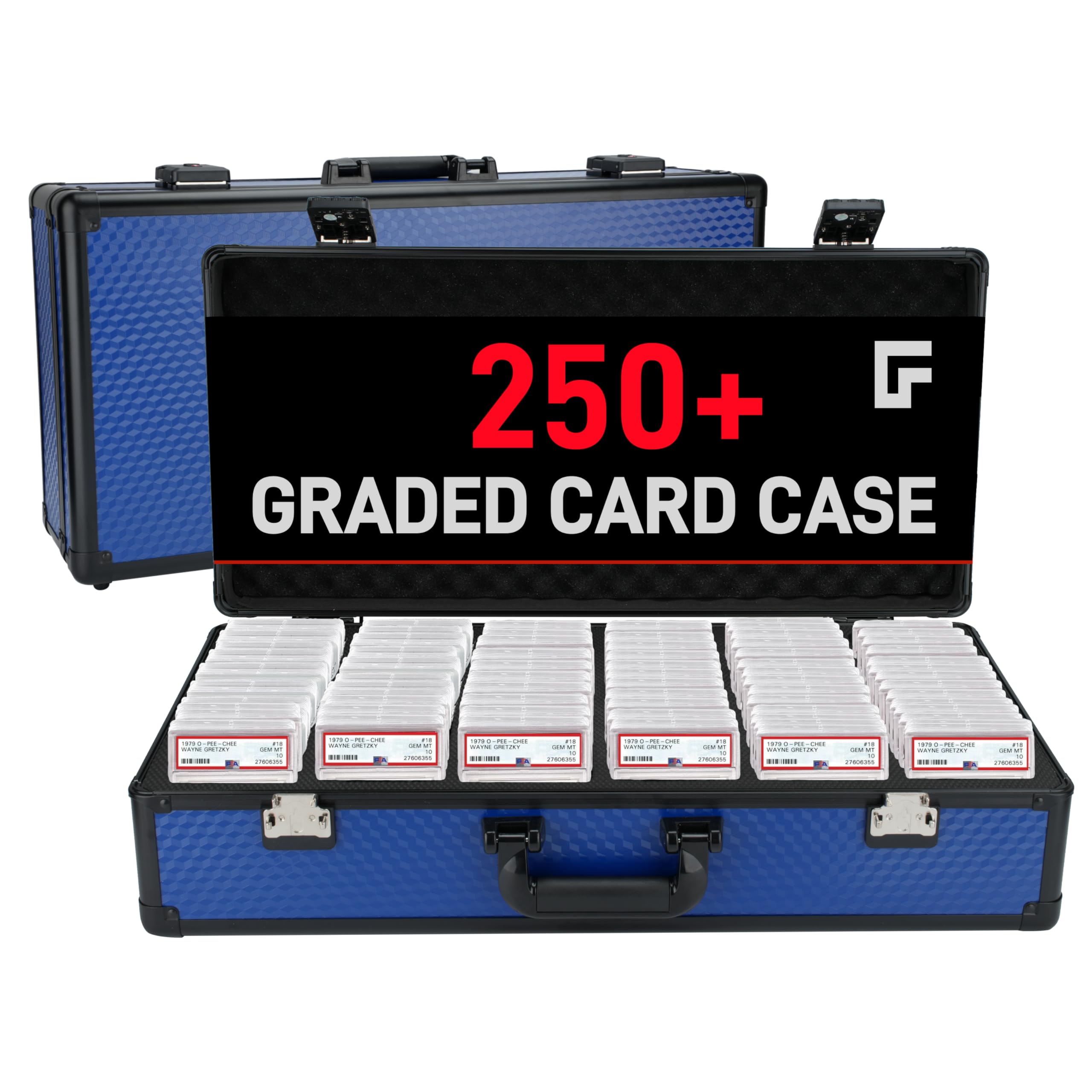 KJITH 6 Row Card Storage Case