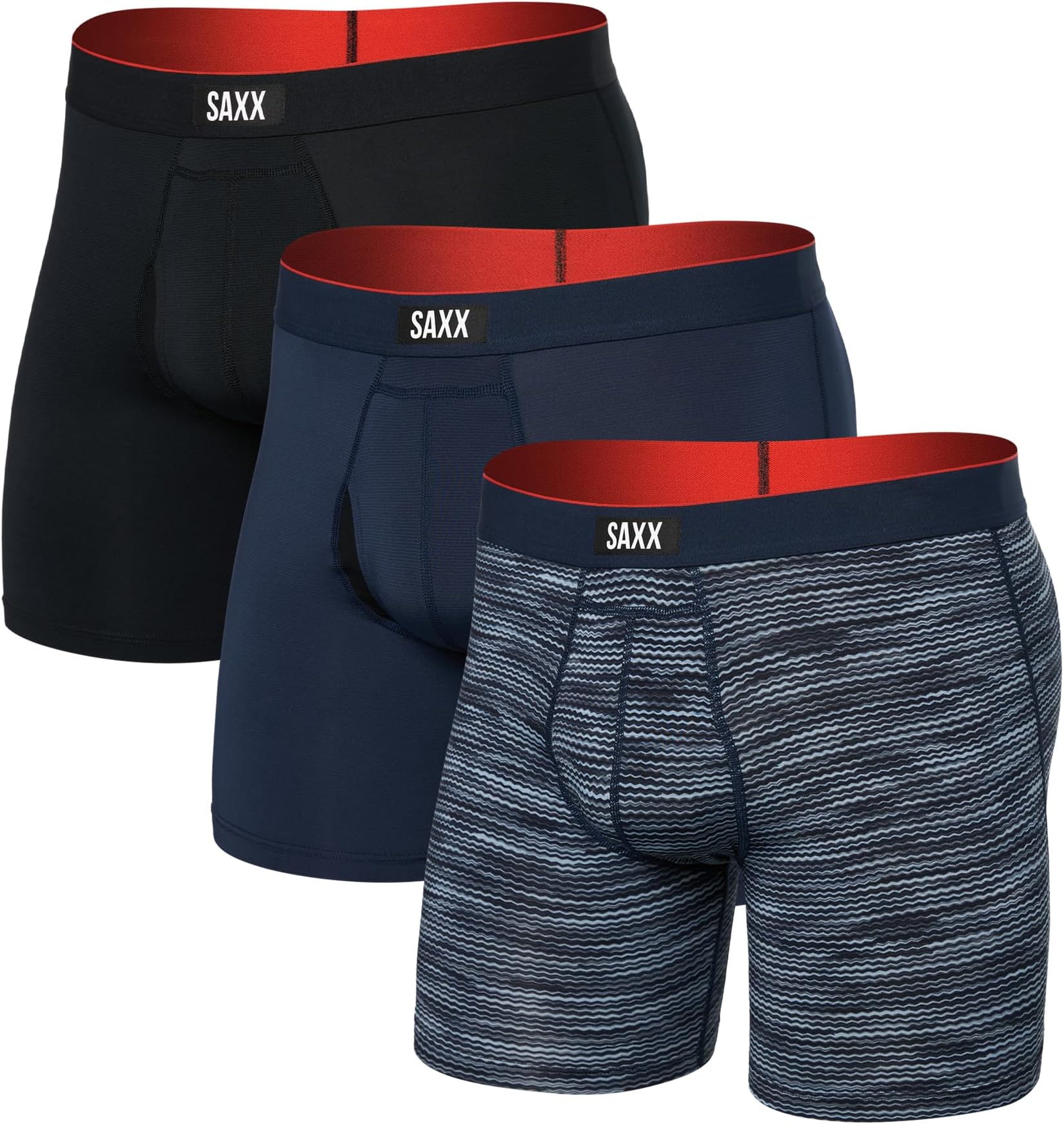 Men's Multi-Sport Mesh Boxer Brief Fly 3-Pack