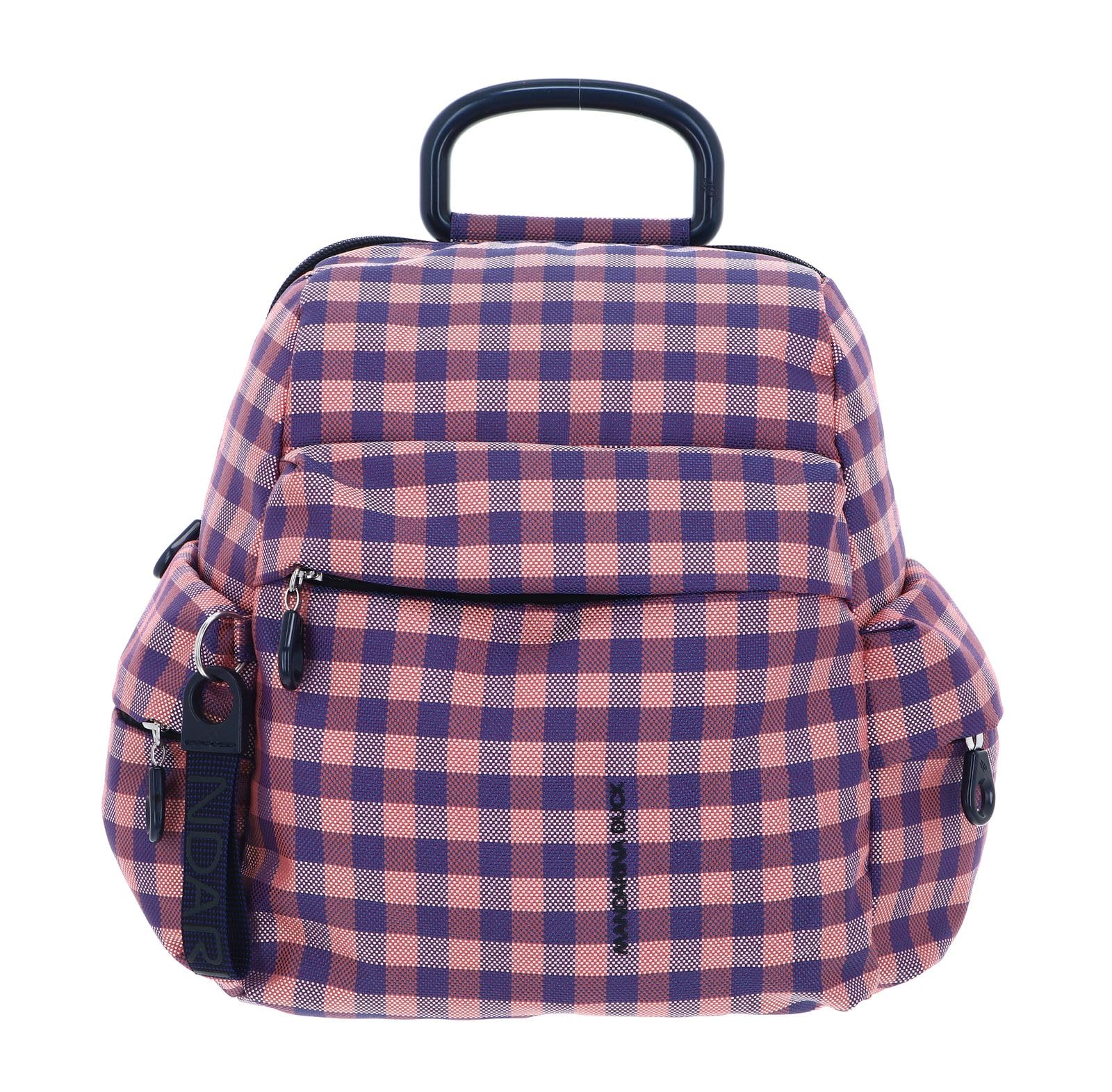 Mandarina Duck Women's Md20 Backpack, Vichy Pink, Taglia Unica