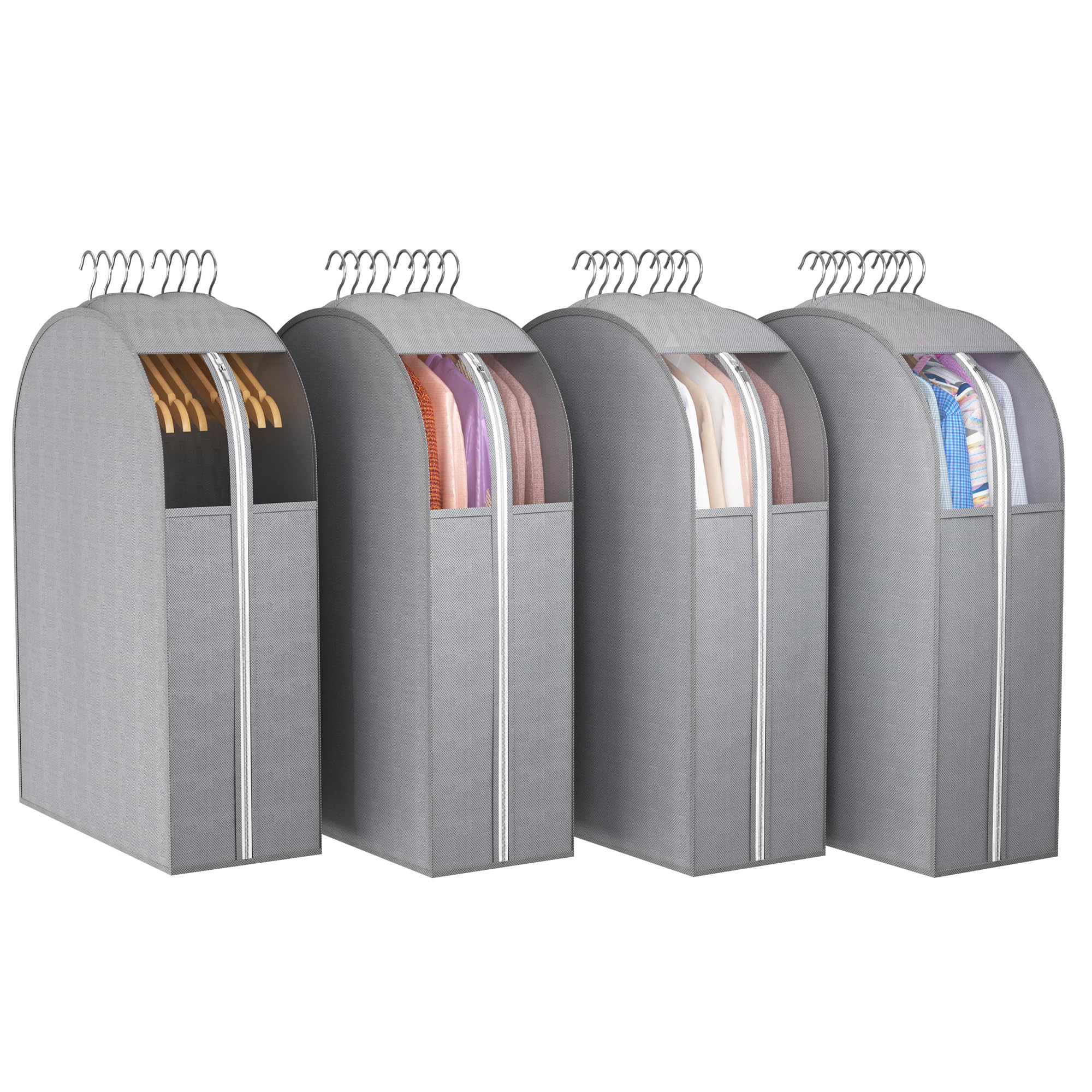 Liuoud 10 inch Gusseted Garment Bags