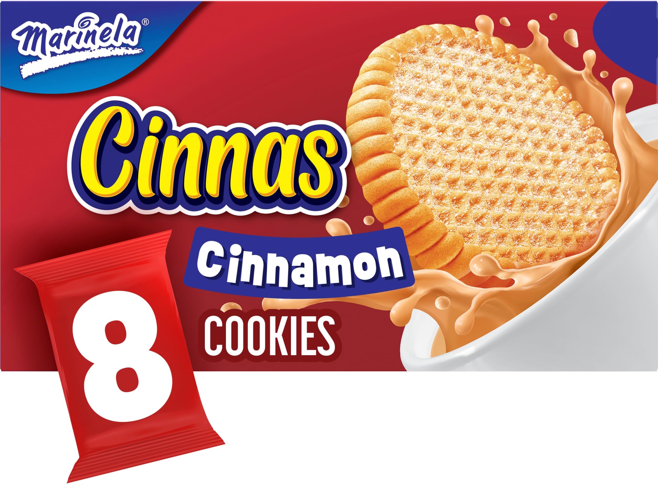Canelitas Cinnamon Cookies | 1 pack (8 count)