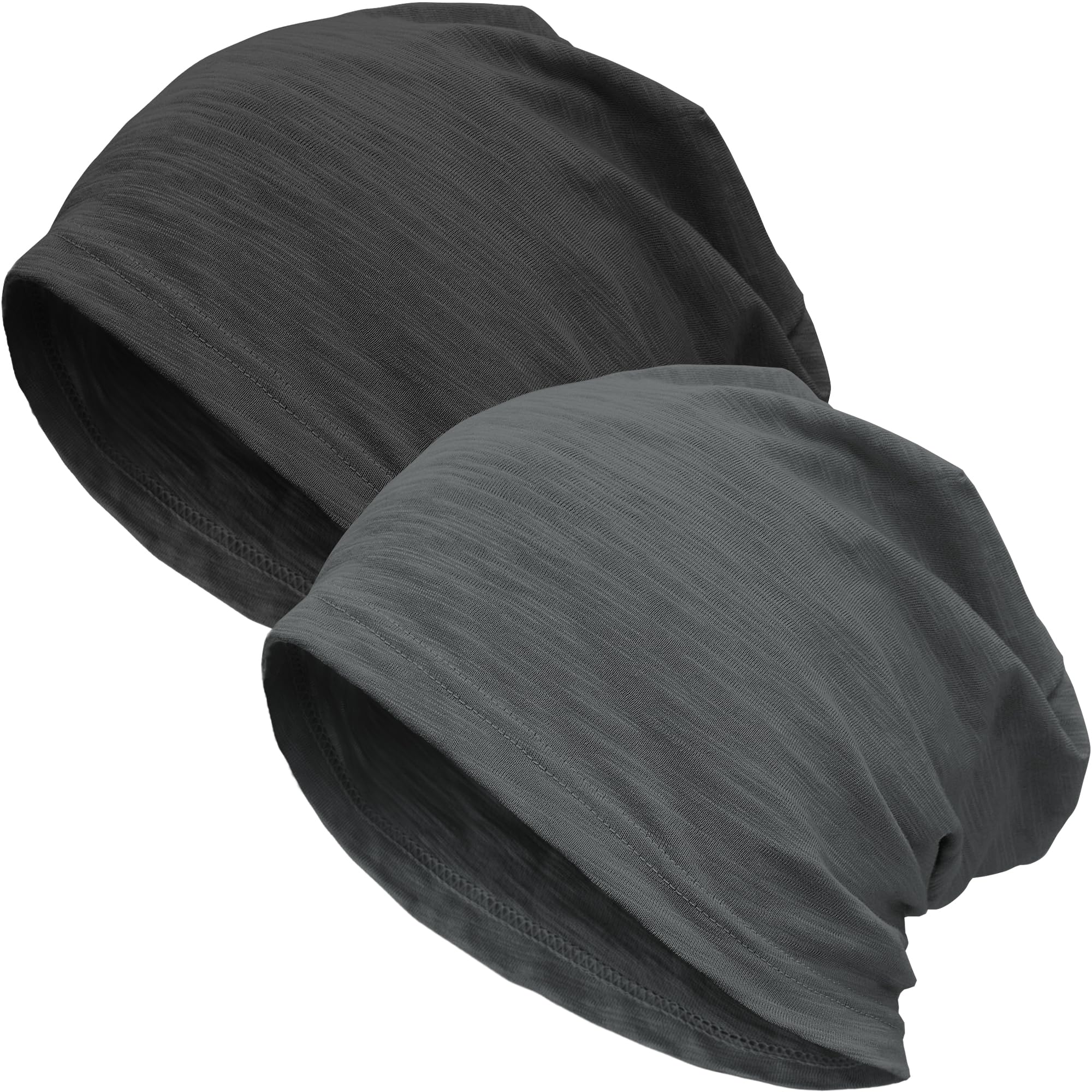 100% Cotton Lightweight Summer Hats for Women Men, Ultra Thin Slouchy Beanie Hat Oversizes Beanies Chemo Cap — view 22