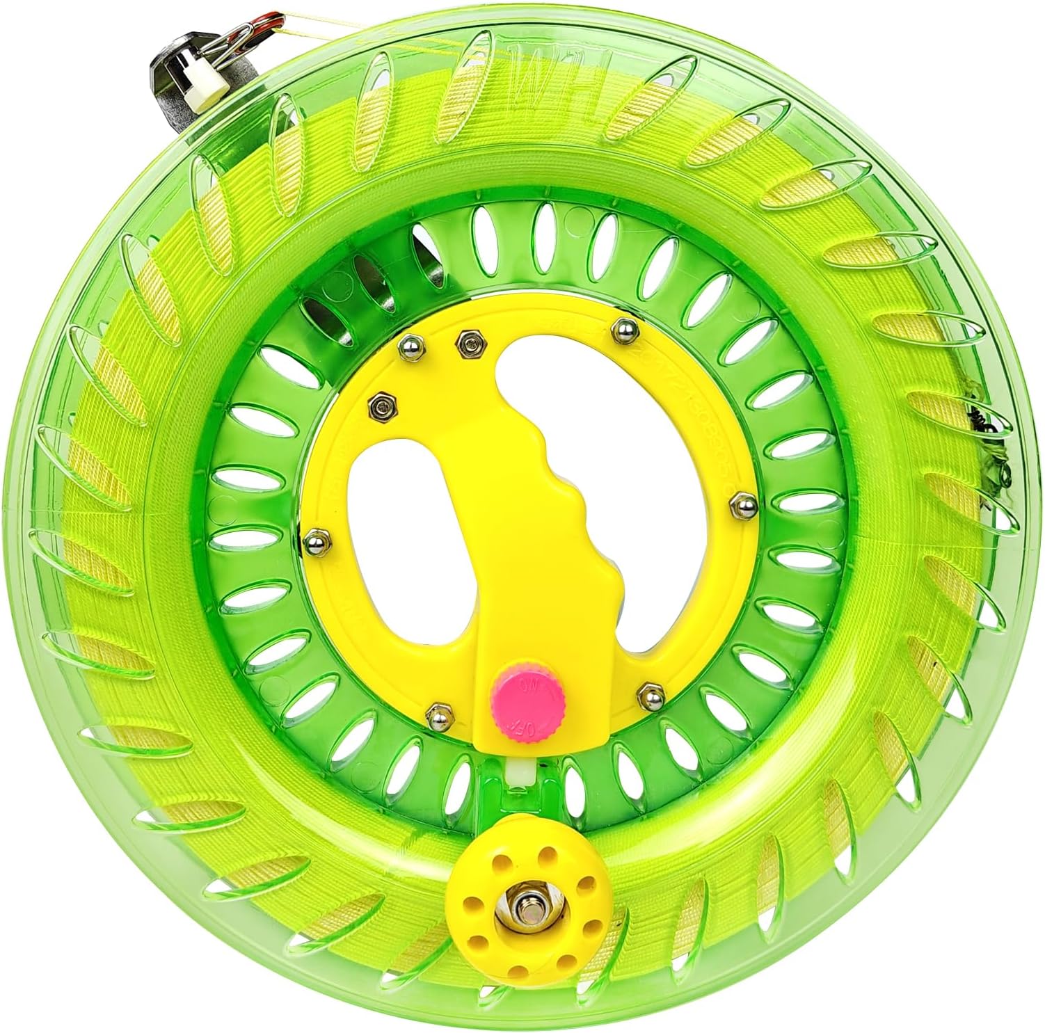 Kite Reel Winder with Line, Kite String Reel for Kids & Adults, Easy to Use Kite String and Spool, it Comes with Durable Kite Thread and Connector