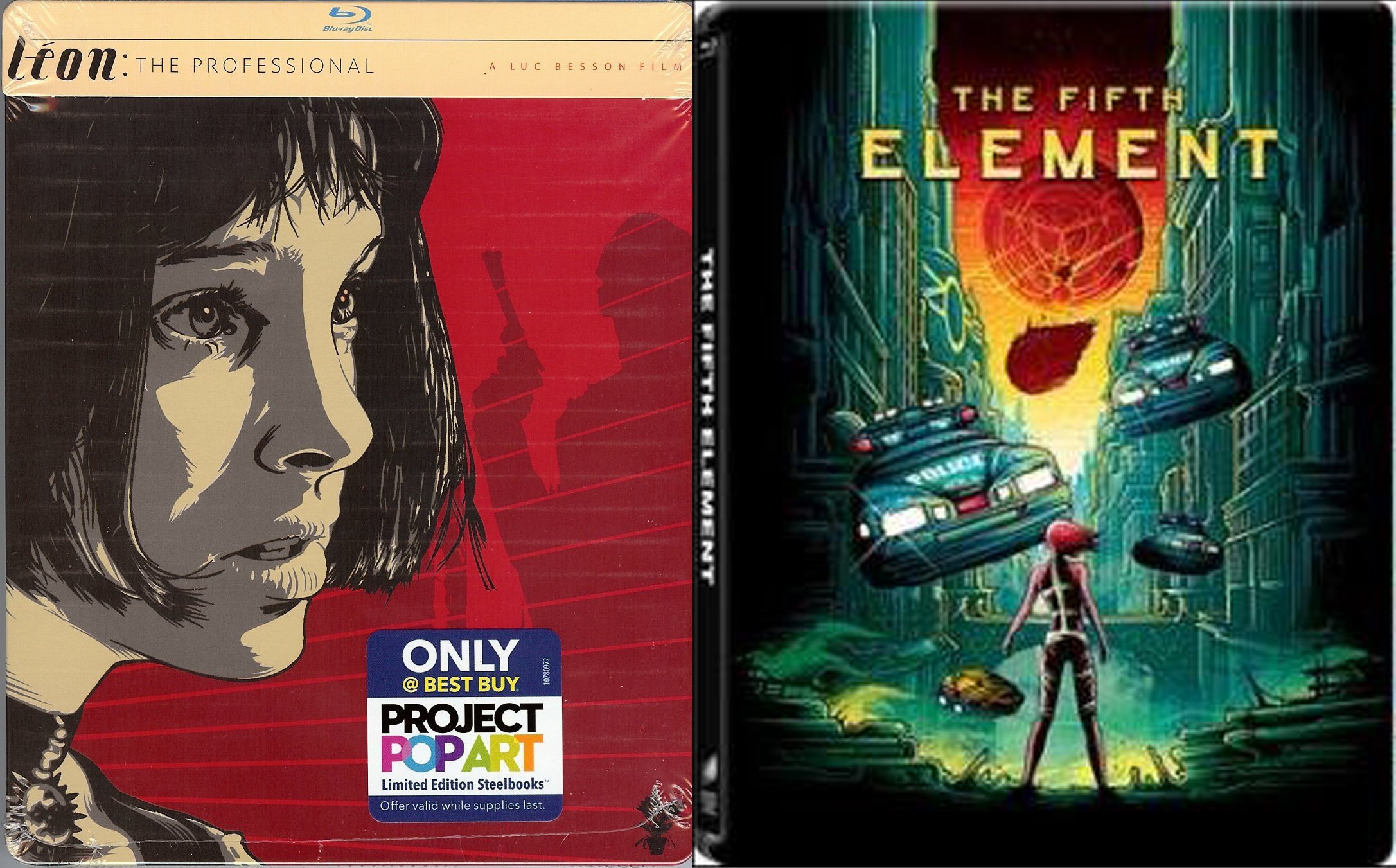 Buy The Fifth Element & Leon The Professional Steelbook Exclusive