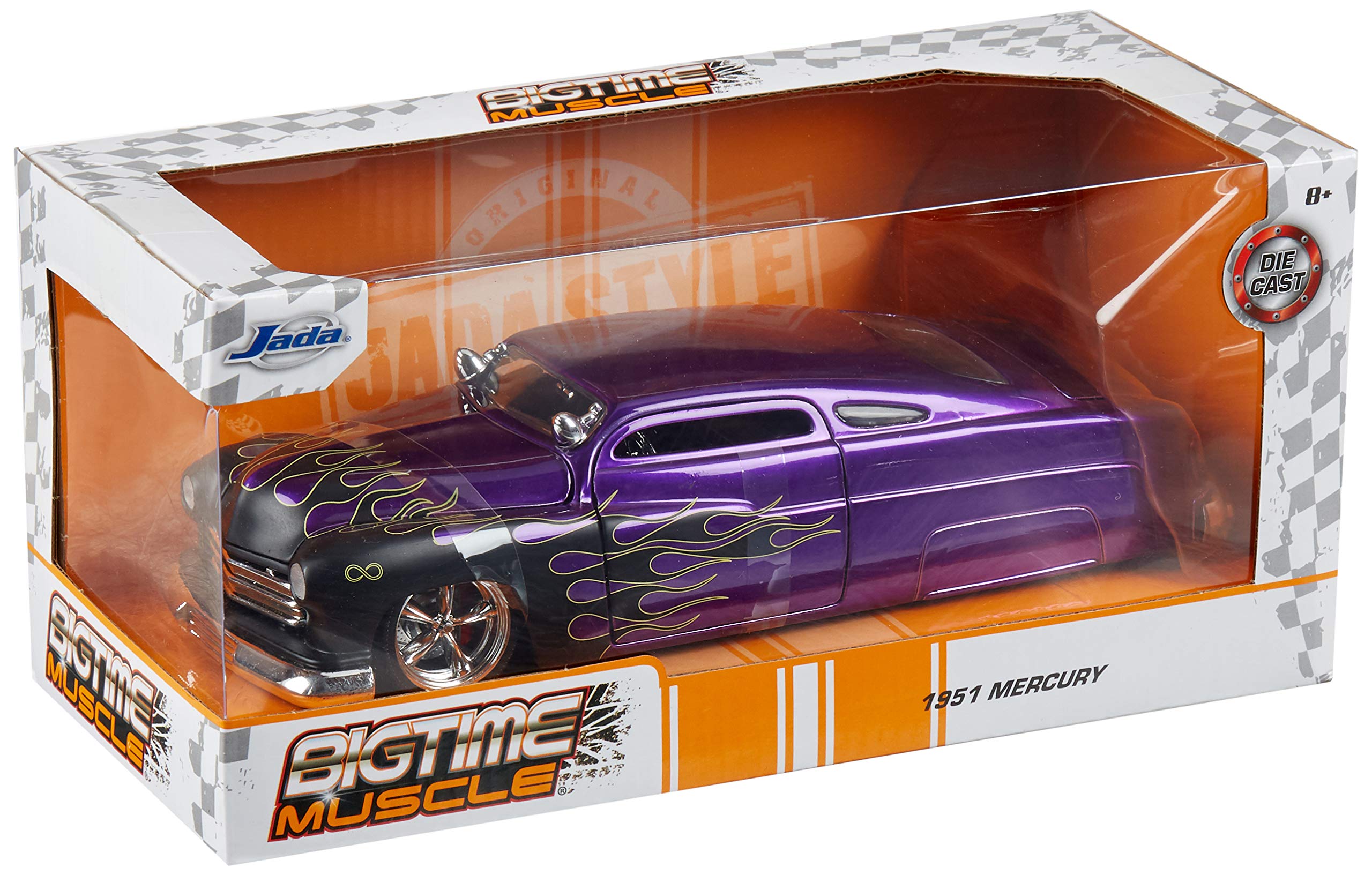 Amazon.com: Jada Toys Bigtime Muscle 1:24 1951 Mercury Coupe Die 