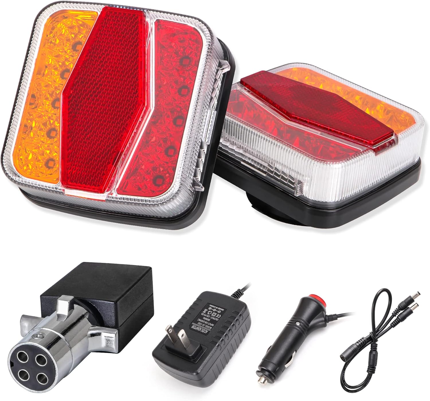 VSEK LED Towing Trailer Light Kit Automotive