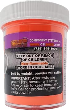 Pro-Tec Component Powder Paint 2oz Flame Red
