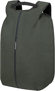 Samsonite Securipak - Mochila para portátil 15,6 pulgadas, 44 cm, 17 L, Verde (Foliage Green)