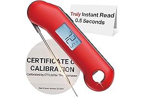 Powlakenxs Instant Read Meat Thermometer
