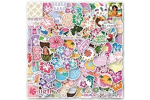 100PCS Coconut Girl Aesthetic Stickers