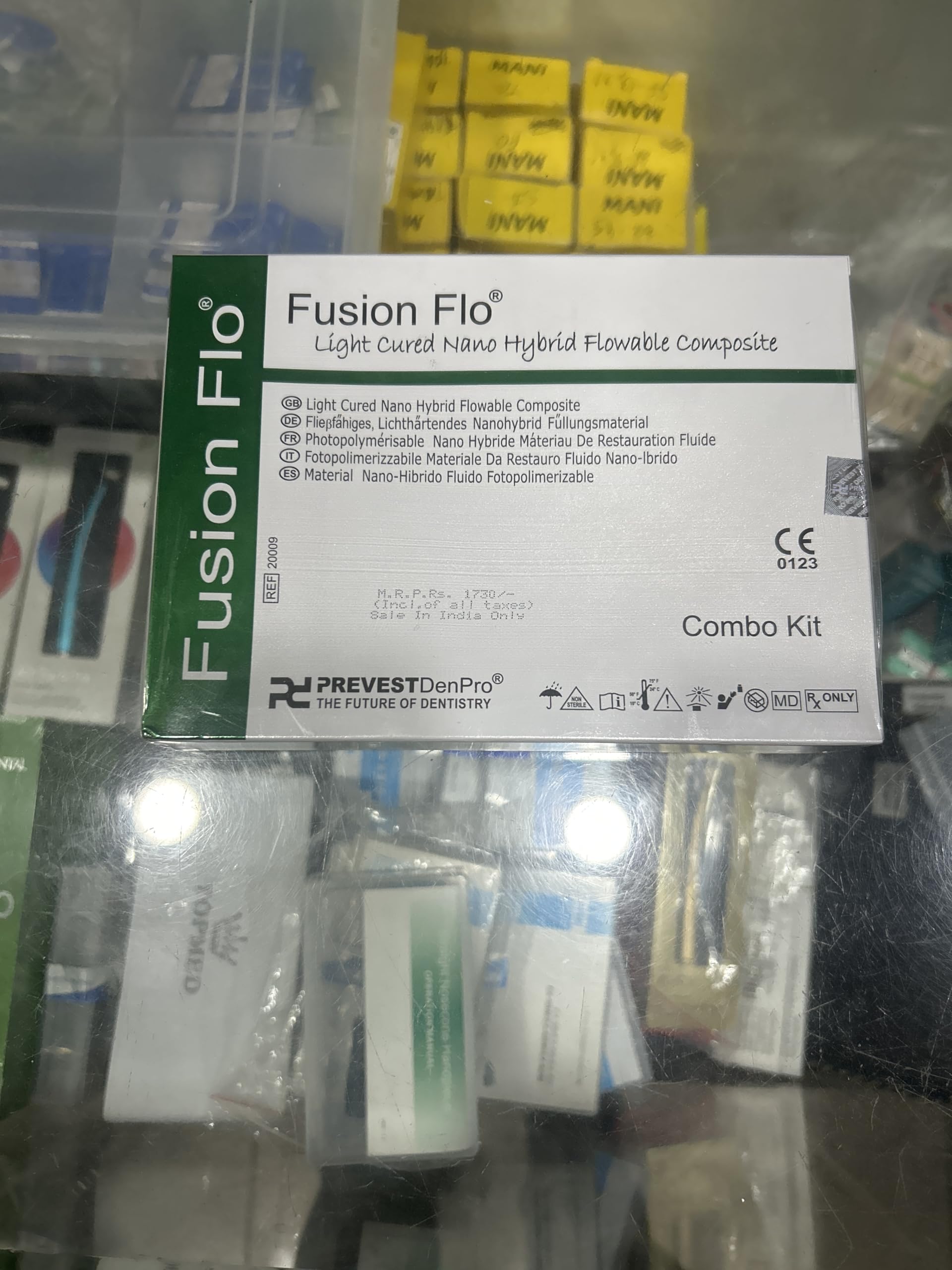 Fusion Flo Flowable Composite Syringe, Light Cure Nanohybrid, Gel Form