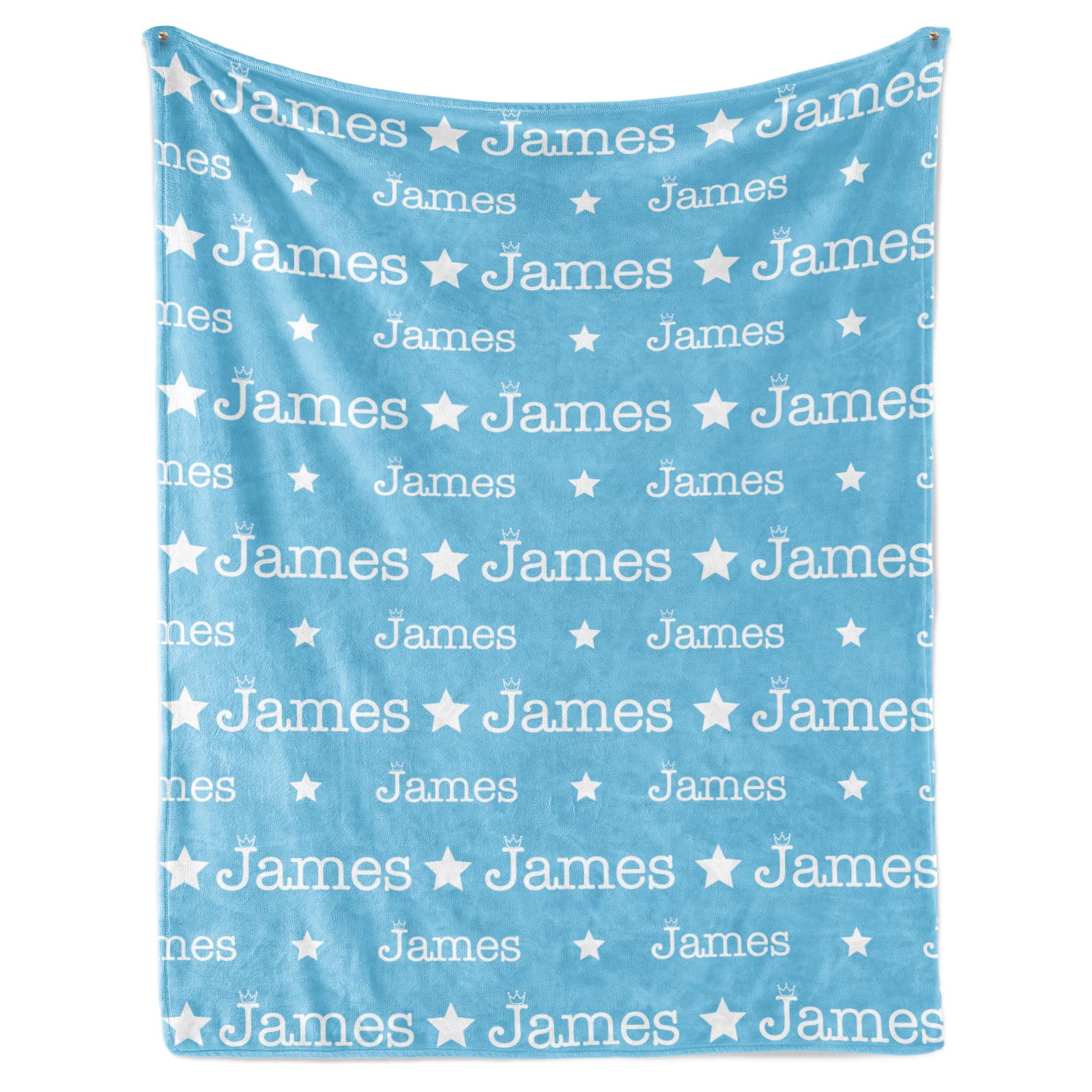 Personalized Blankets with Name for Baby, Customized Baby Blankets for Boys Girls, Super Soft Throws Personalized Name Blanket for Kids, Personalized Baby Gifts for Boys/Girls, New Mom, 40