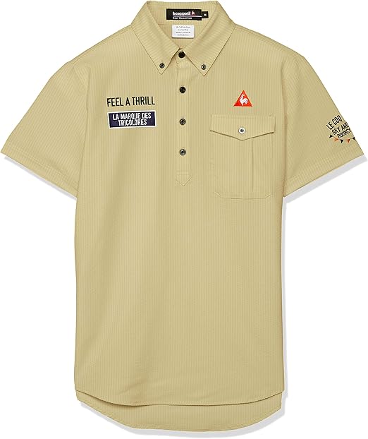 Amazon ルコックスポルティフゴルフ 半袖シャツ Qgmpja70 メンズ シャツ 通販