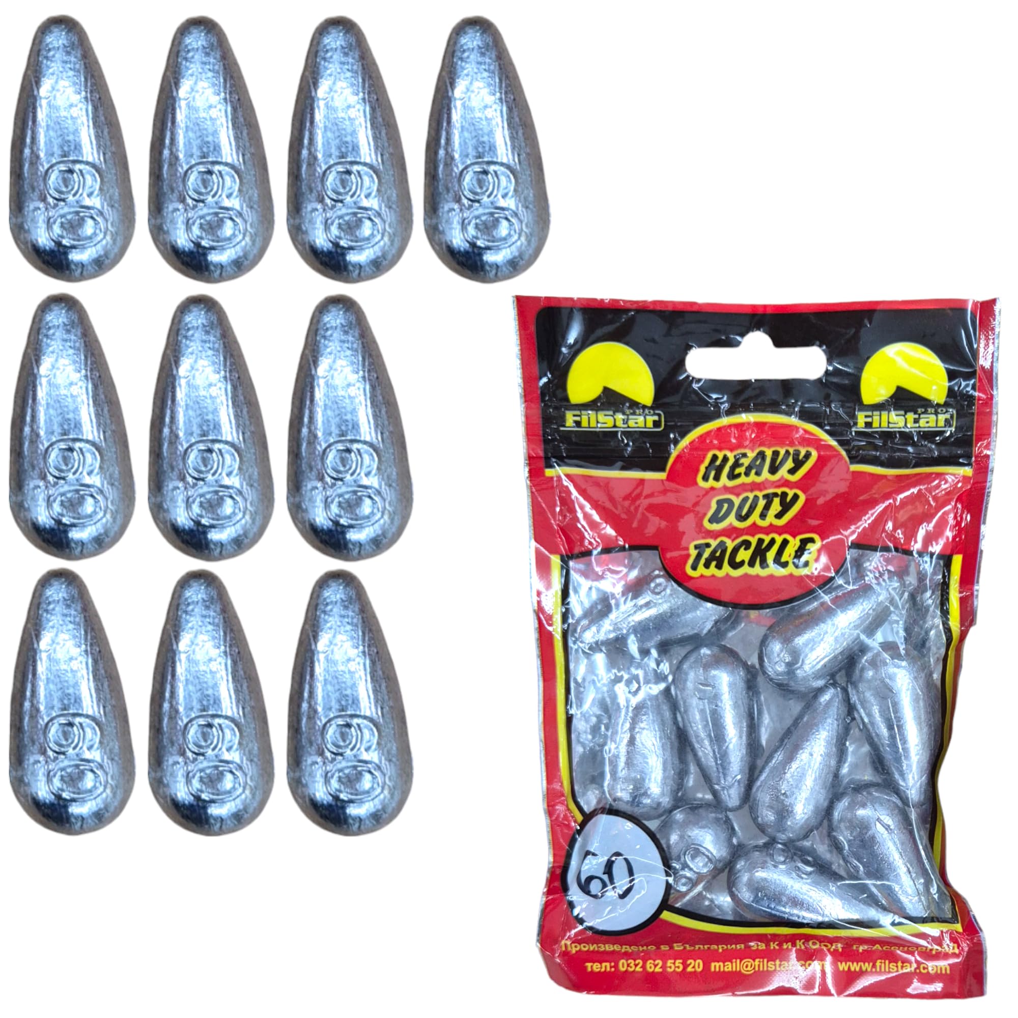 PRO FILSTAR Lot de 5 plombs de pêche plats de 140 g - En forme de cube avec émerillons - Kit de plombs de pêche - Pêche de base - Plomb PRO FILSTAR Lot de 5 plombs de pêche plats de 140 g - En forme de cube avec émerillons - Kit de plombs de pêche - Pêche de base - Plomb