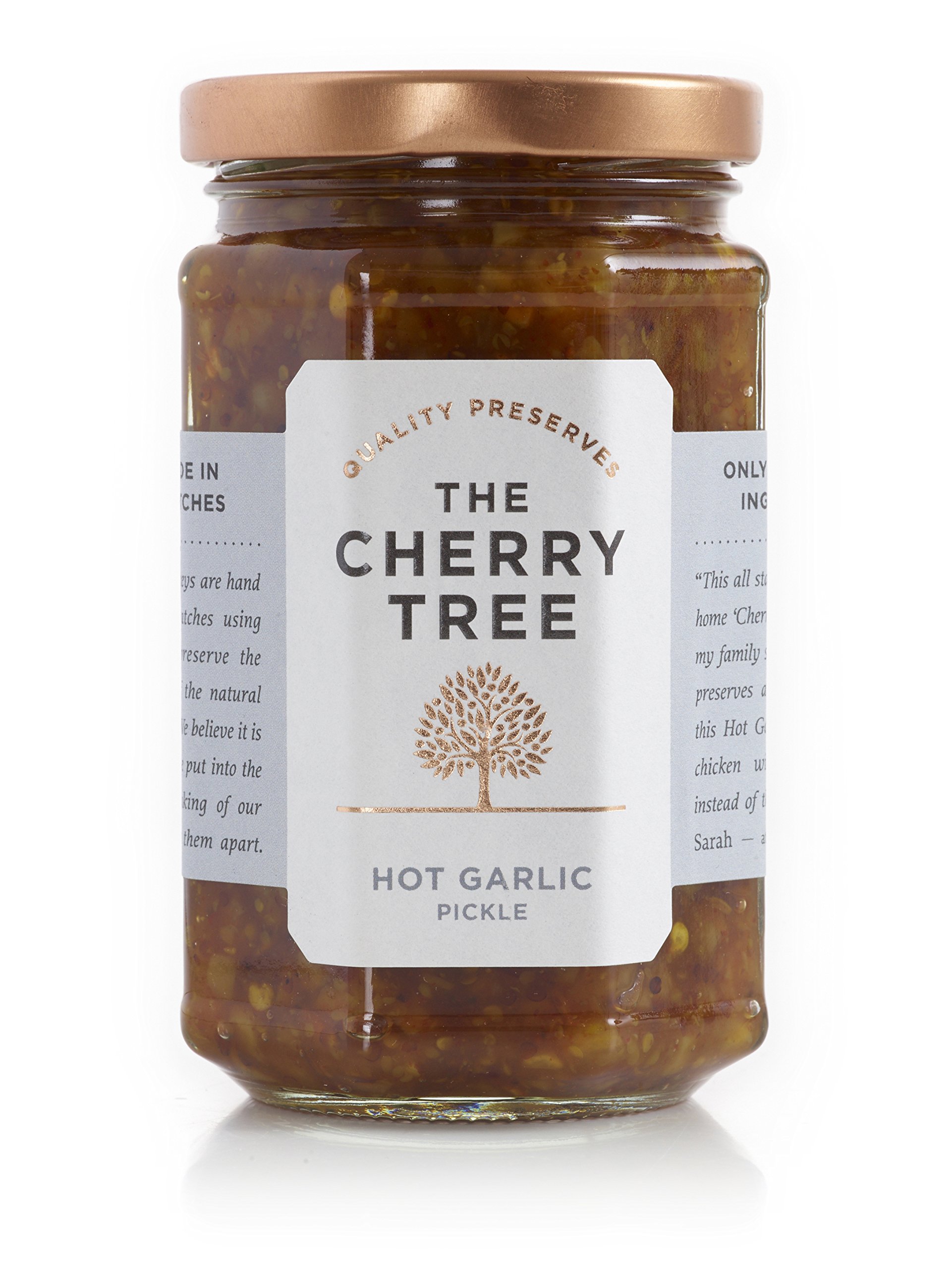 The Cherry Tree - Hot Garlic Chutney / Hot Garlic Pickle - 320 g