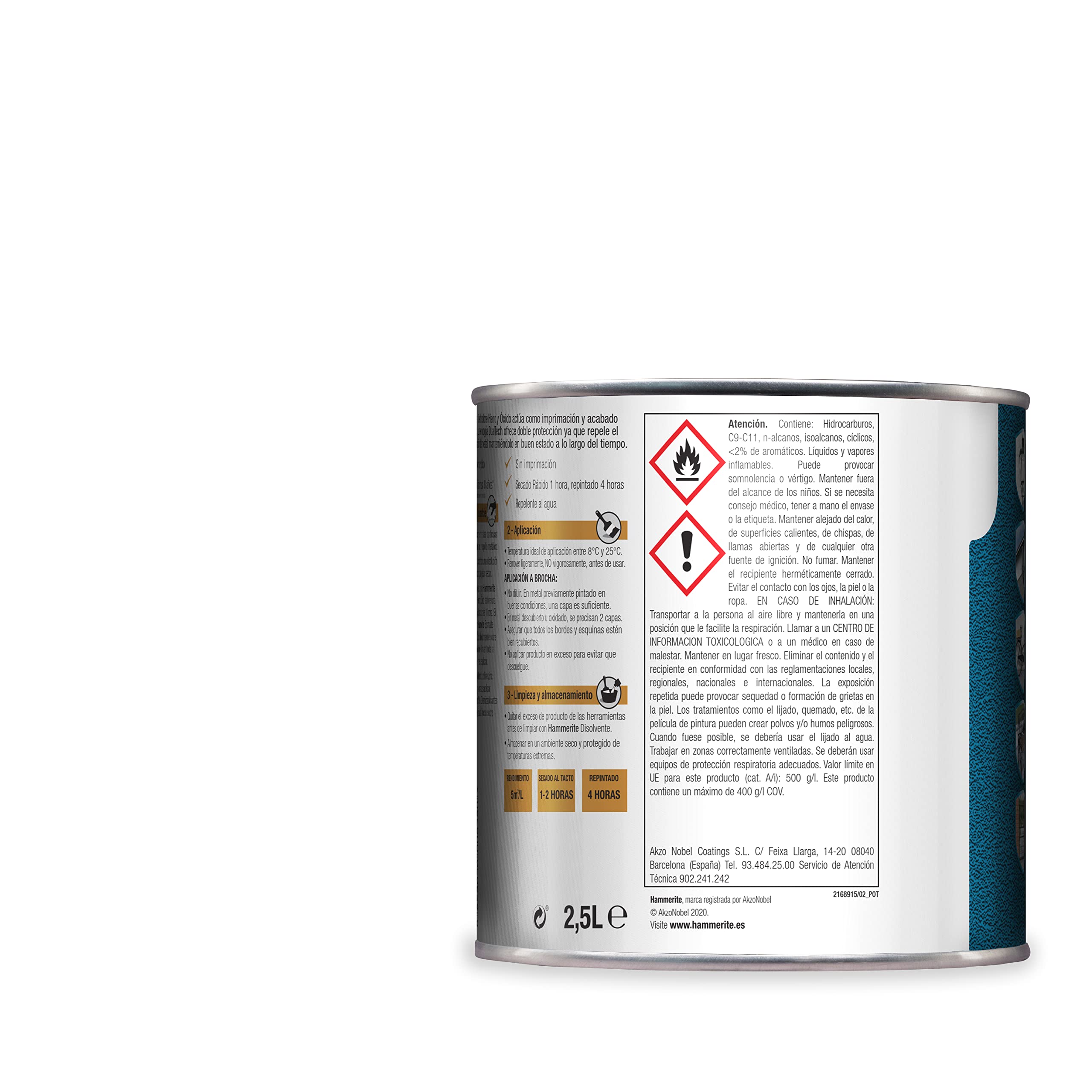 Smalto satinato all'acqua Max Meyer - Poliuretanico - 125ML - Grigio fumo - Kreo