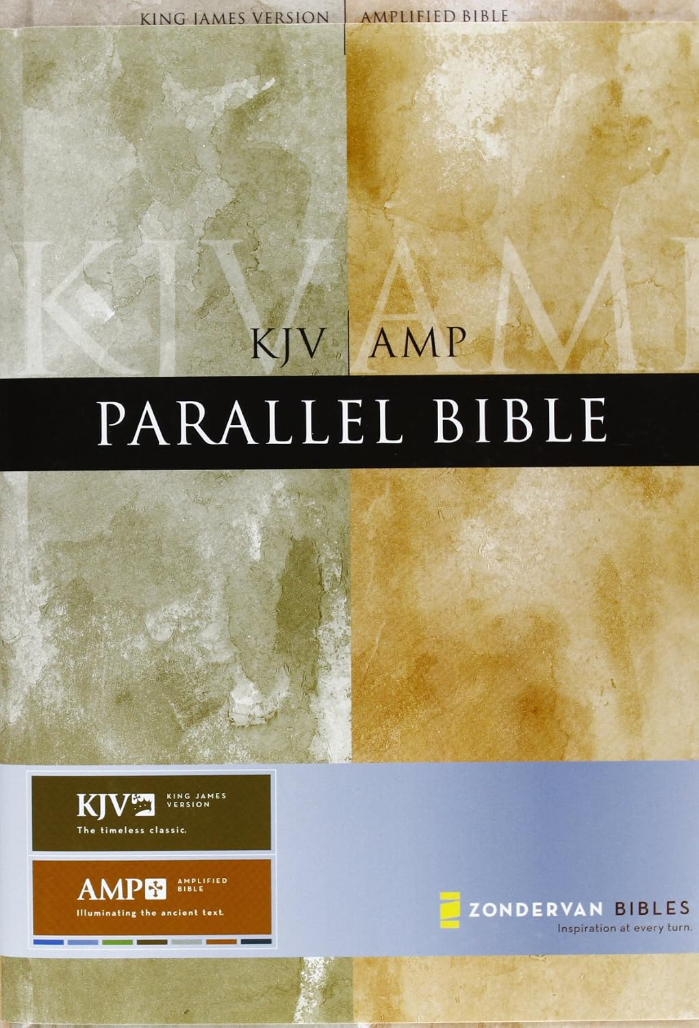 KJV/Amplified Parallel Bible Zondervan 9780310925613 Books