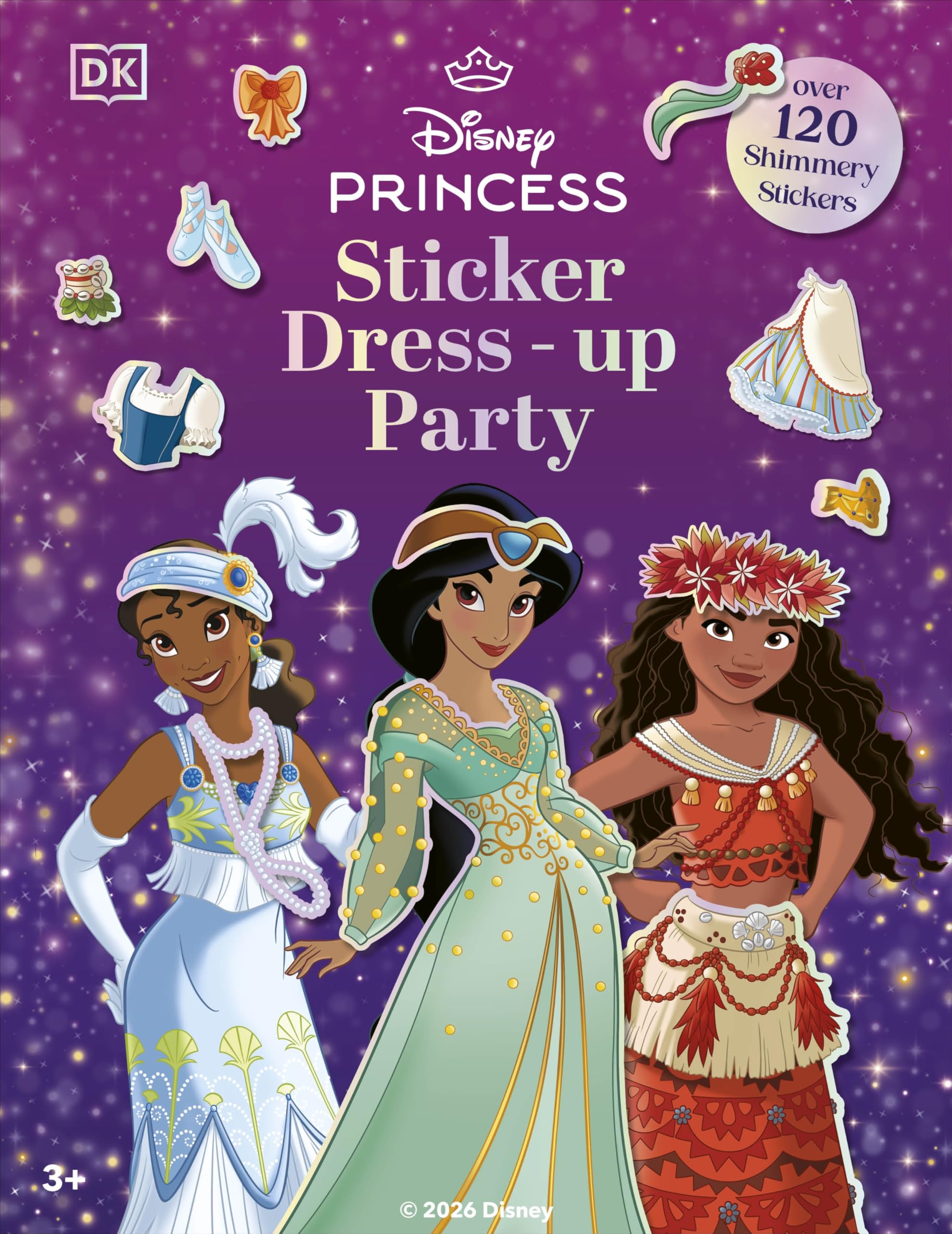 Disney Princess Sticker Dress-up Party by  DK - 9780241814574